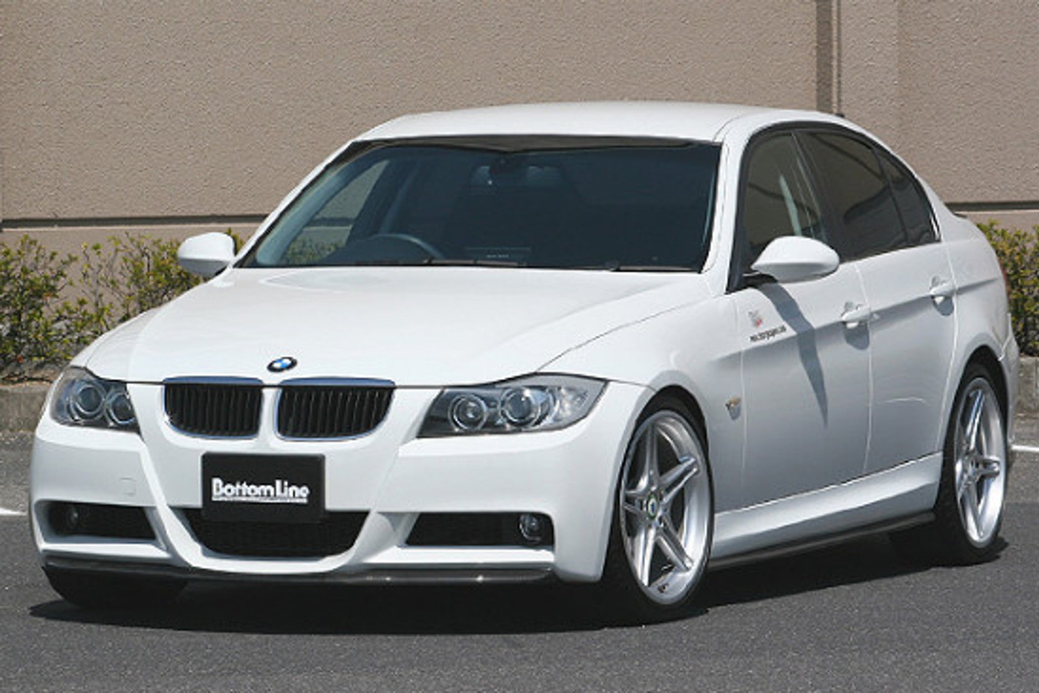 CHARGE SPEED 2005-2008 BMW E90 3-SERIES M-SPORT SEDAN BOTTOM LINE CARBON FULL LIP KIT