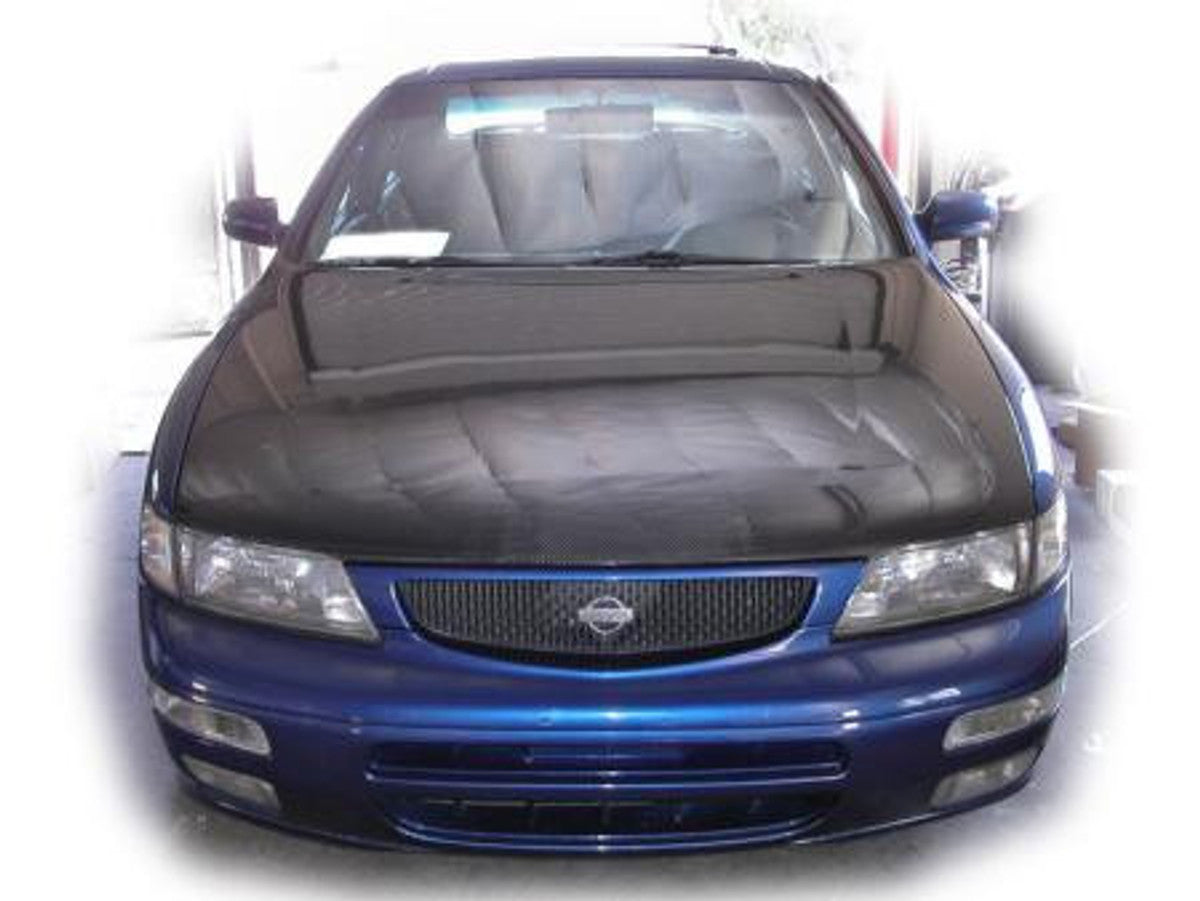 AC905HC - Advan OEM Design 1995-1999 Nissan Maxima Carbon Fiber Hood