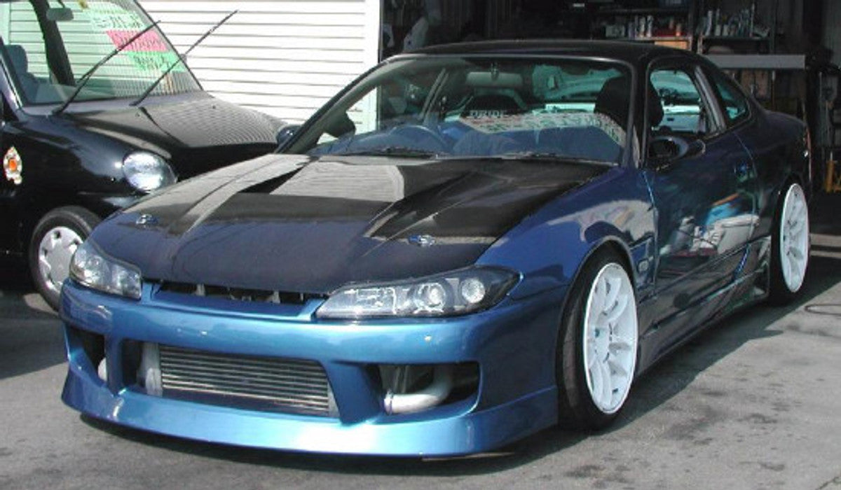 AC707HCI - Advan Intruder Design 1999-2005 Nissan 240SX S-15 Carbon Hood