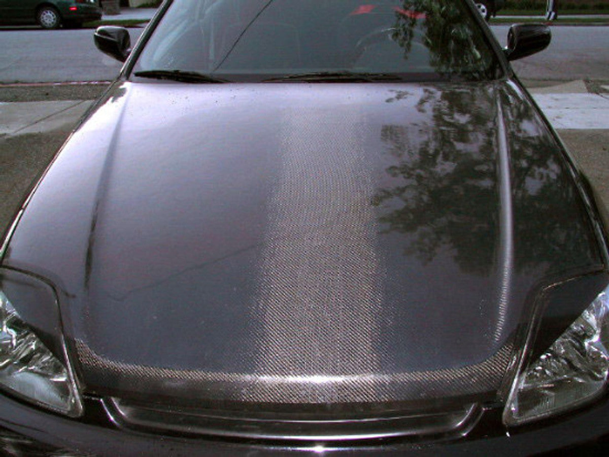 AC313HC - Advan OEM Design 1997-2001 Honda Prelude Carbon Fiber Hood