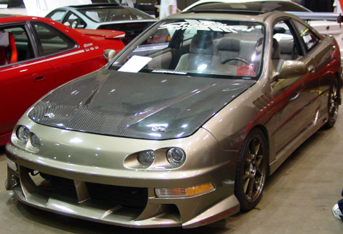 AC204HCI - Advan Intruder Design 1994-2001 Acura Integra Carbon Fiber Hood