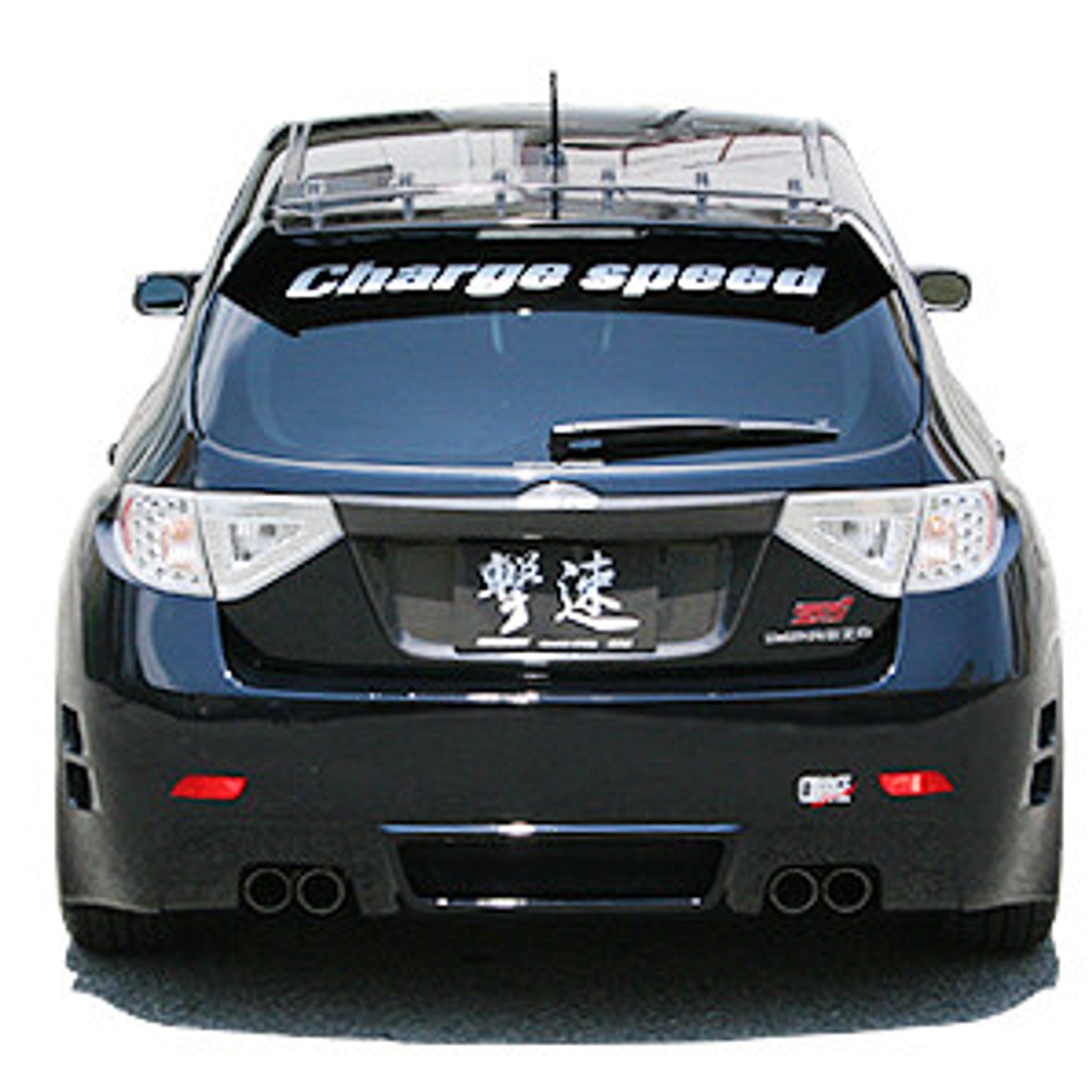 Charge Speed 2008-2014 Subaru WRX STi GR-B 5 Doors Hatchback Type-2 Rear Bumper