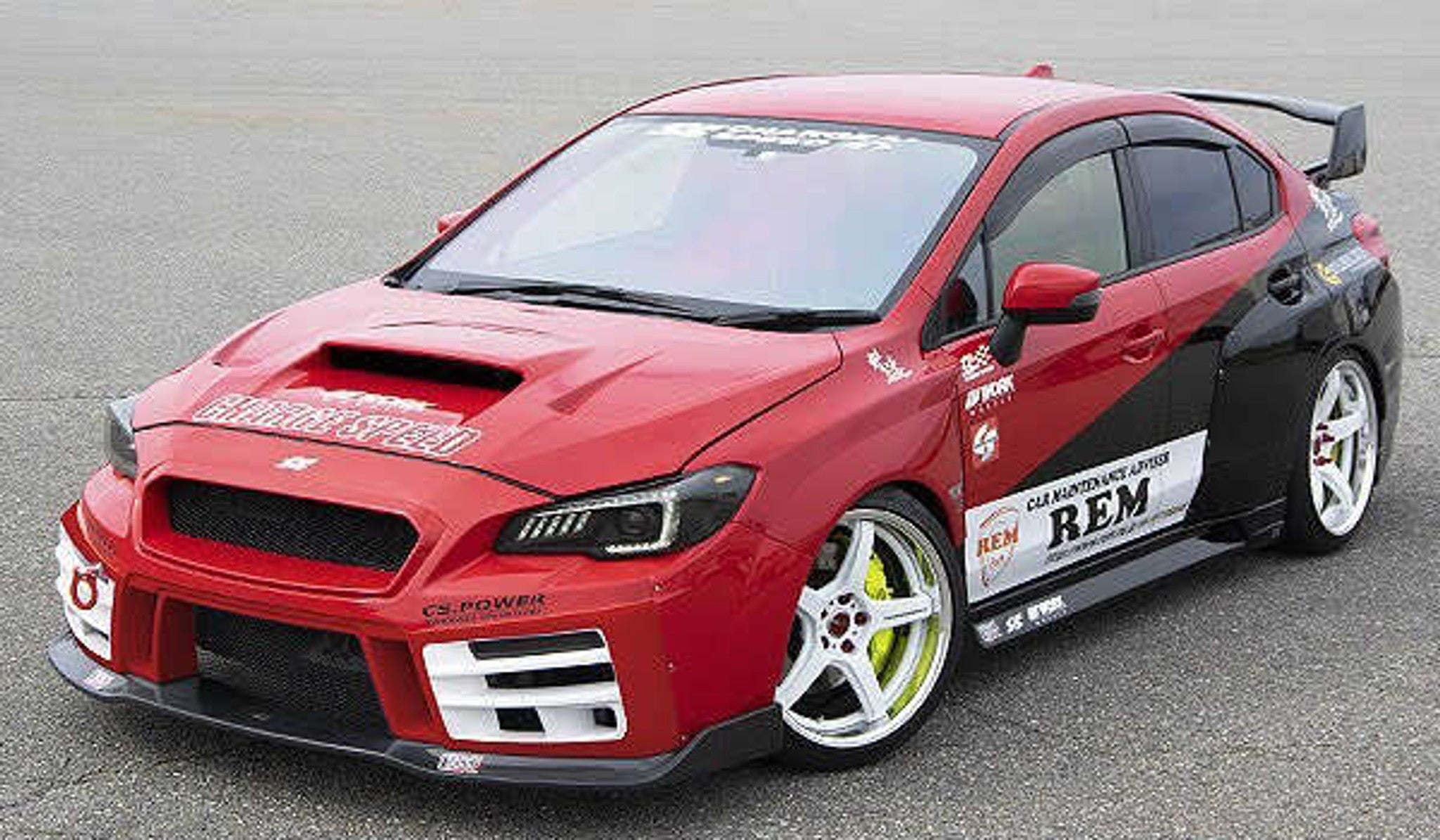 Charge Speed 2015-2021 Subaru WRX/ STi Type 3B Wide Body Complete Kit with Type B CARBON FRONT LIP