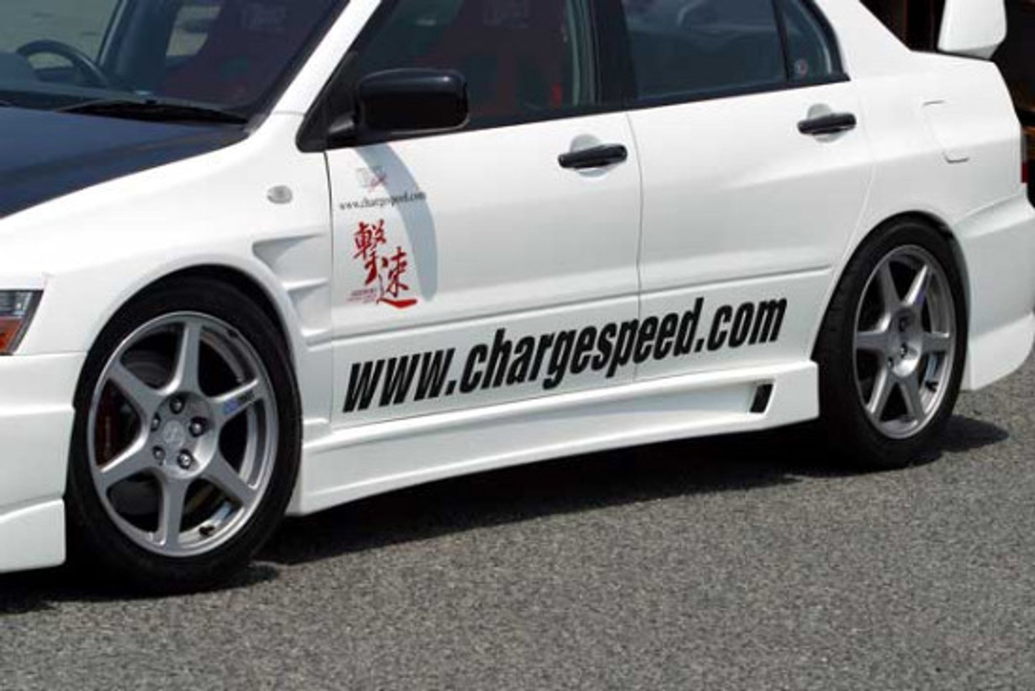 Charge Speed 2002-2007 Mitsubishi Lancer Evo VII, VIII & IX Side Skirts