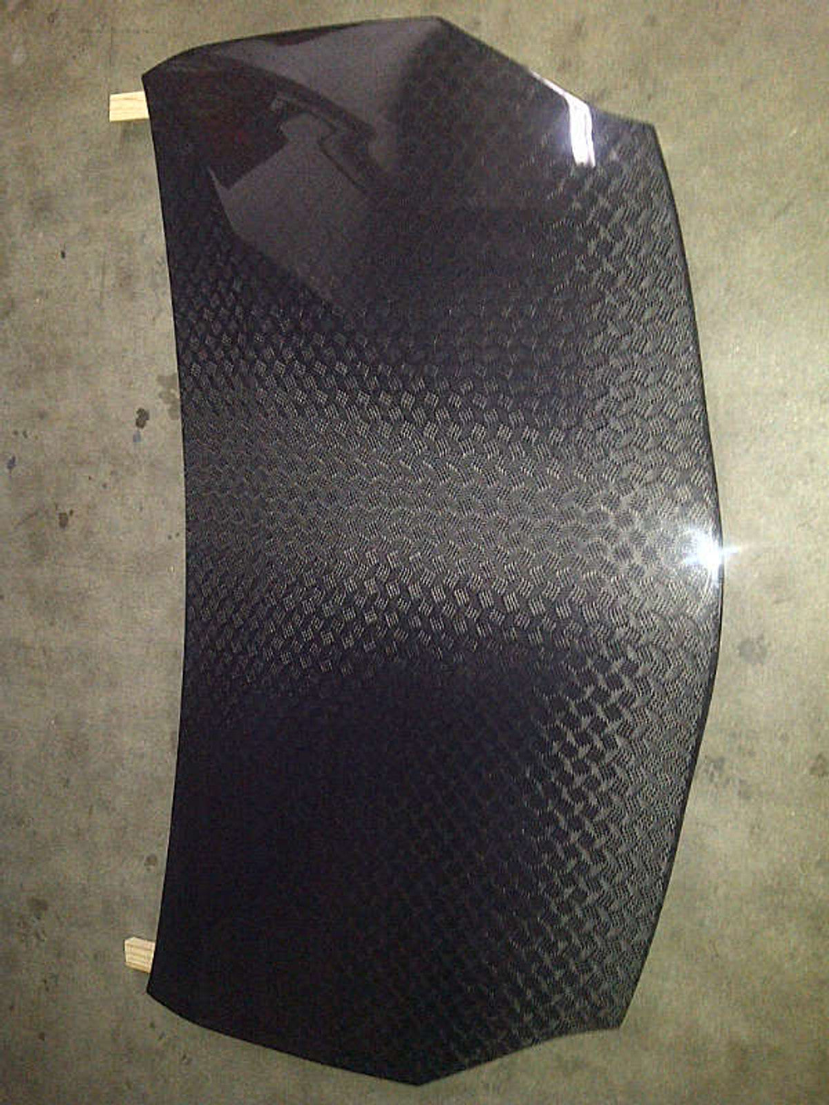 AC839HCC - Advan OEM Design 2010-2015 Toyota Prius CUBIC Carbon Weave Hood