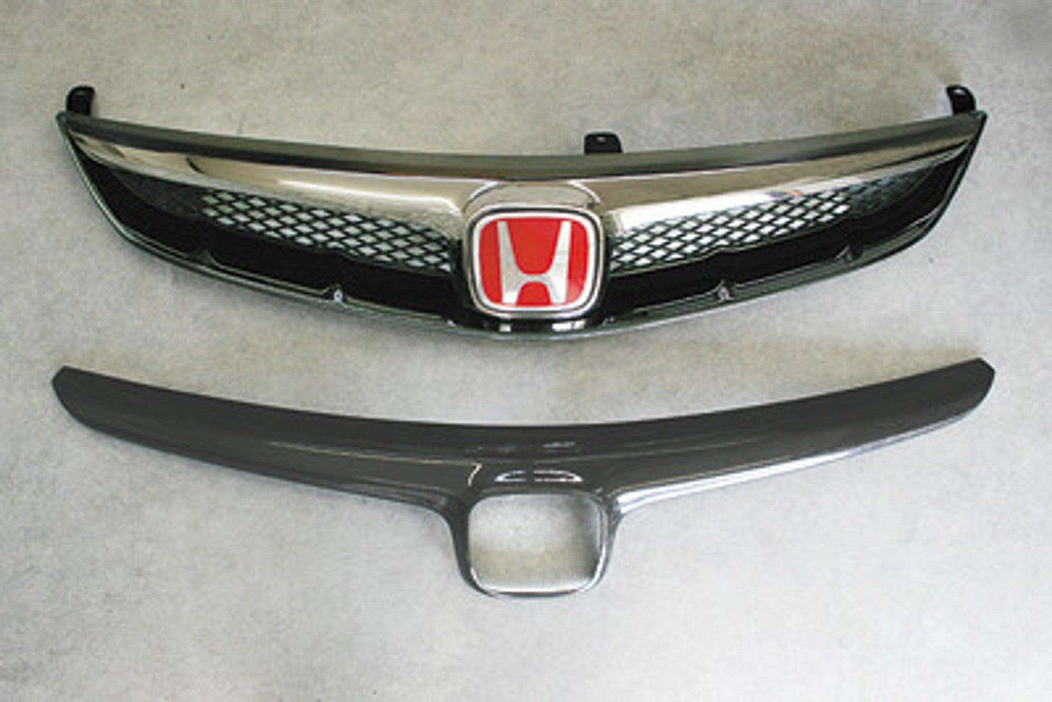Charge Speed 2006-2010 Honda Civic FD2 Sedan JDM Front End/ 2006-2010 Acura CSX Carbon Front Grill Finisher