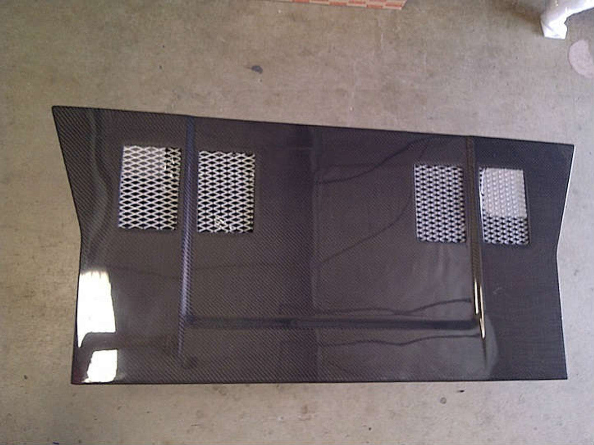 AC803HRCD - Advan OEM Design 1985-1990 Toyota MR2 SW-10 Double Carbon Engine Hood