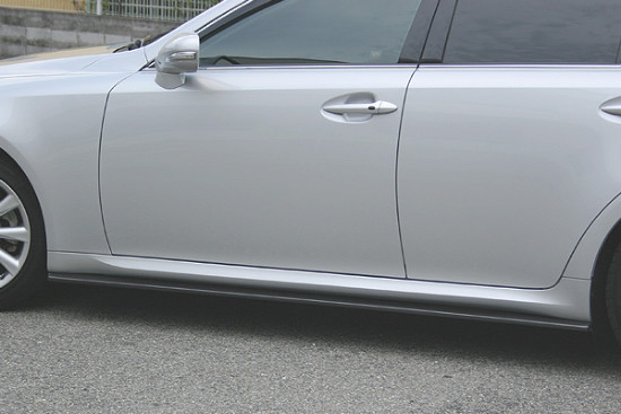 Charge Speed 2006-2012 Lexus IS250/ IS350 Bottom Line Side Skirts Carbon