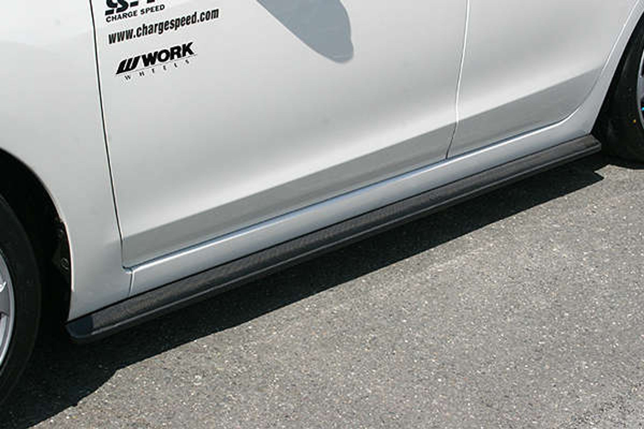 Charge Speed 2012-2015 Subaru Impreza 4Dr Sedan GJ/ 5Dr Hatchback GP Bottom Line Carbon Side Skirts NO OEM Side Skirts