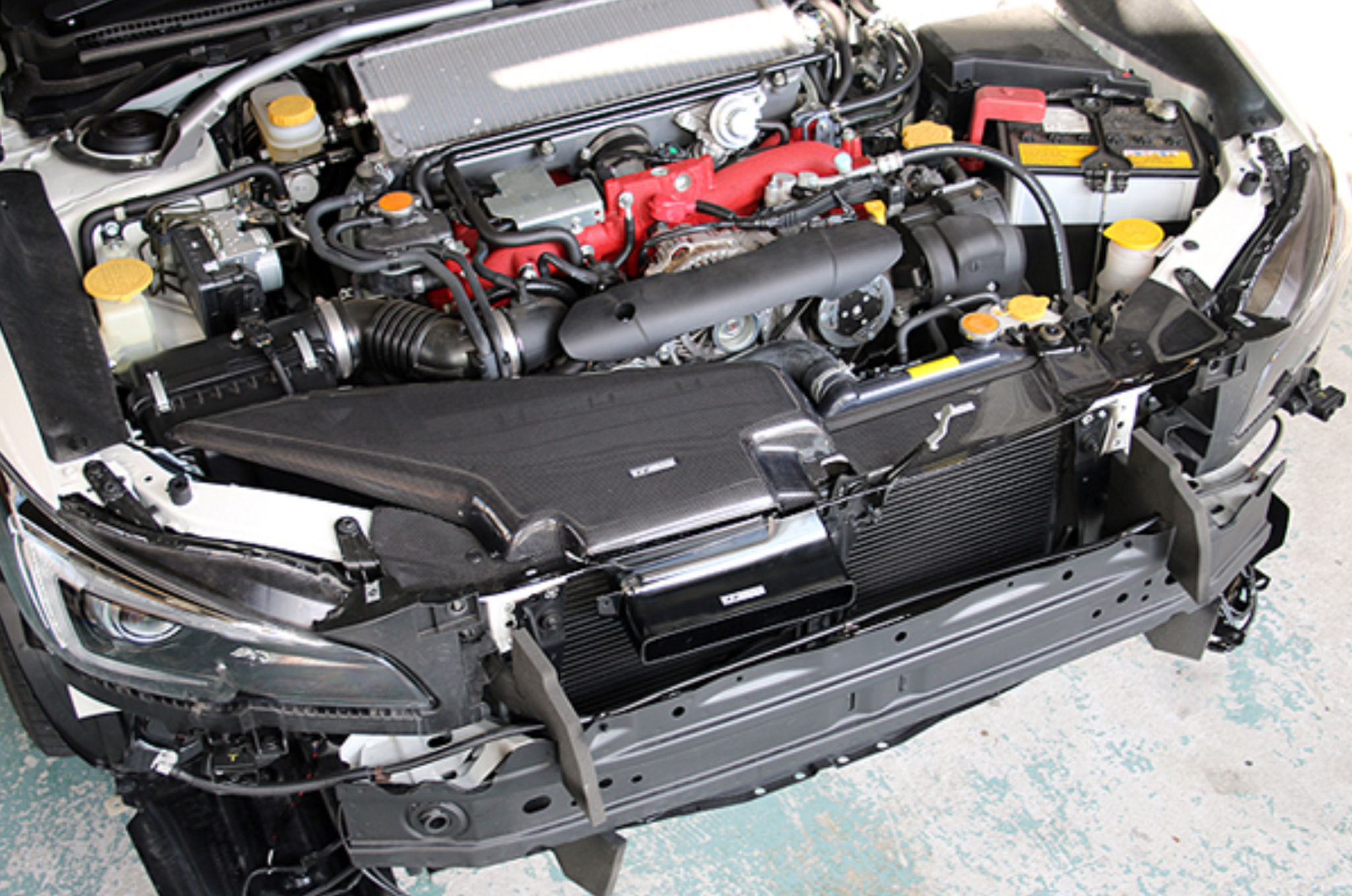Charge Speed 2015-2021 Subaru VA WRX STi EJ20 & EJ25 Direct Air Intake Kit in Carbon & FRP Finish