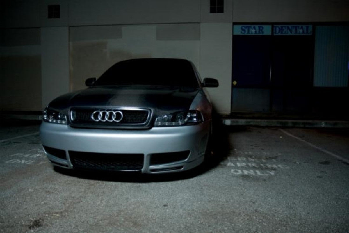 AC1001HC - Advan BOSER Design 1996-2001 Audi A4 Carbon Fiber Hood