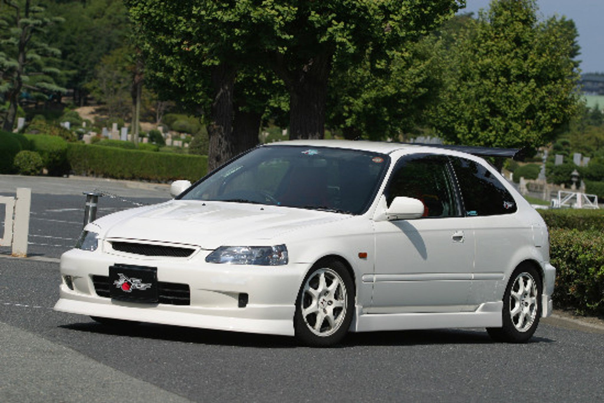 Charge Speed 1999-2000 Honda Civic HB EK Full Lip Kit