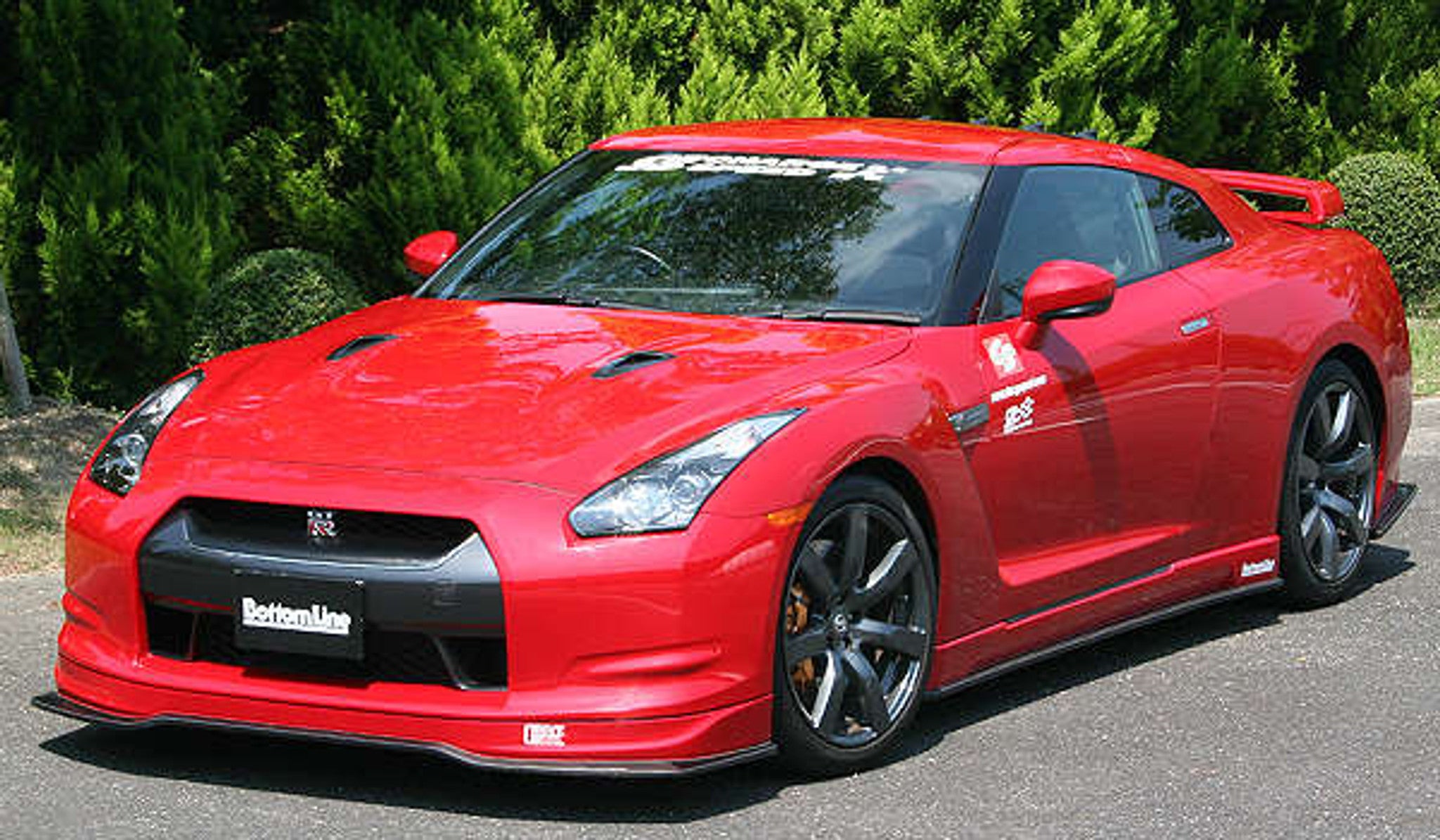 Charge Speed 2007-2011 Nissan GTR R35 Bottom Line FRP Complete Lip Kit