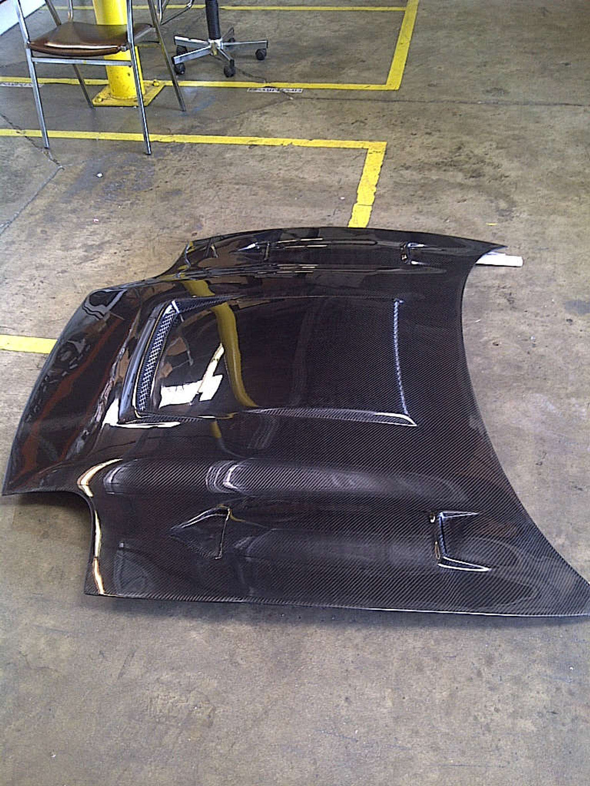 AC555KAR - Advan Velpar Design 1991-1993 Dodge Stealth Carbon Hood