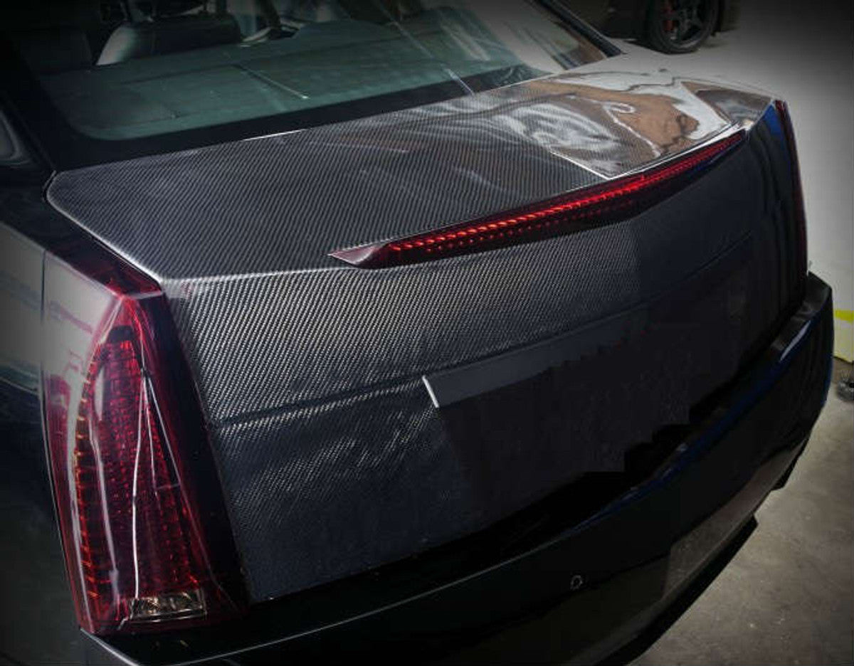 AC328TRC - Advan OEM Design 2009-2013 Cadillac CTS 4d Carbon Trunk