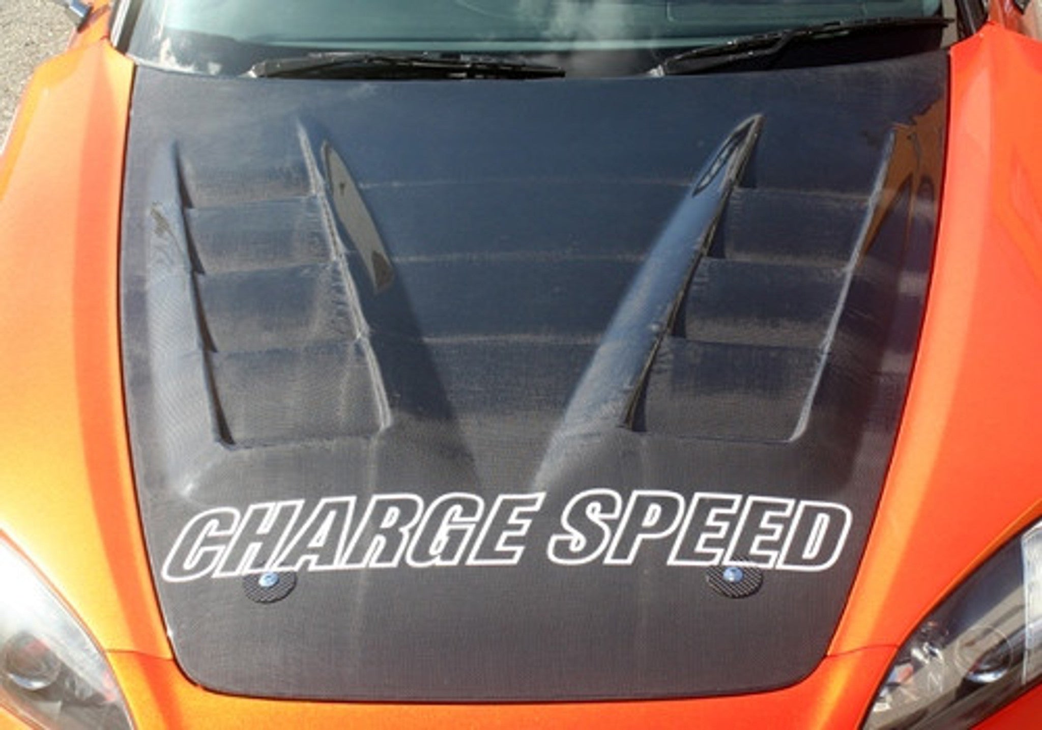 Charge Speed 2000-2009 Honda S2000 AP-1/2 Vented Carbon Hood