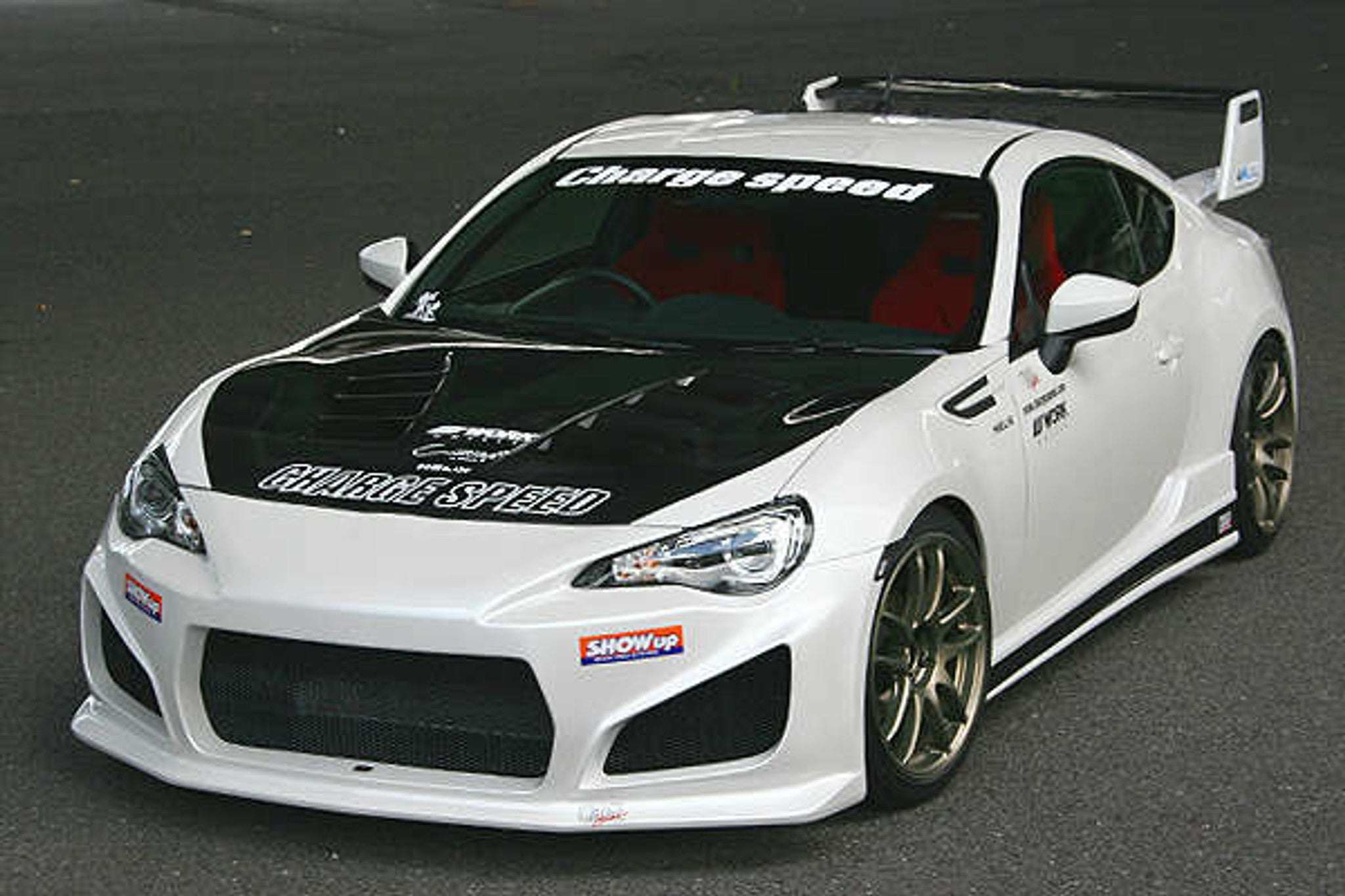 Charge Speed 2013-2016 Scion FR-S FT-86 Type-1 Front Bumper with turn signal on front bumper
