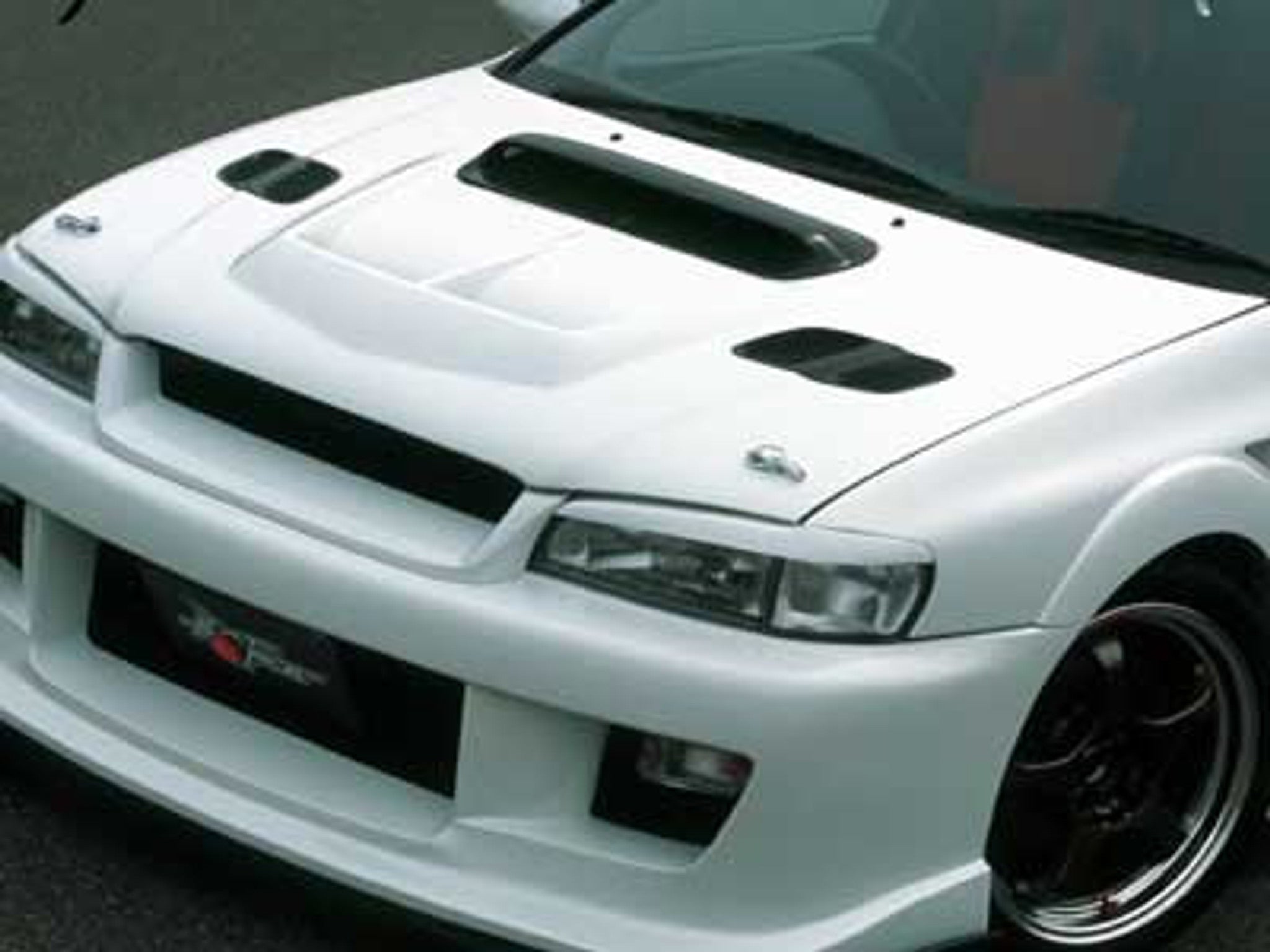 Charge Speed 1995-2001 Subaru Impreza WRX GC-8 Carbon Center Hood Air Duct