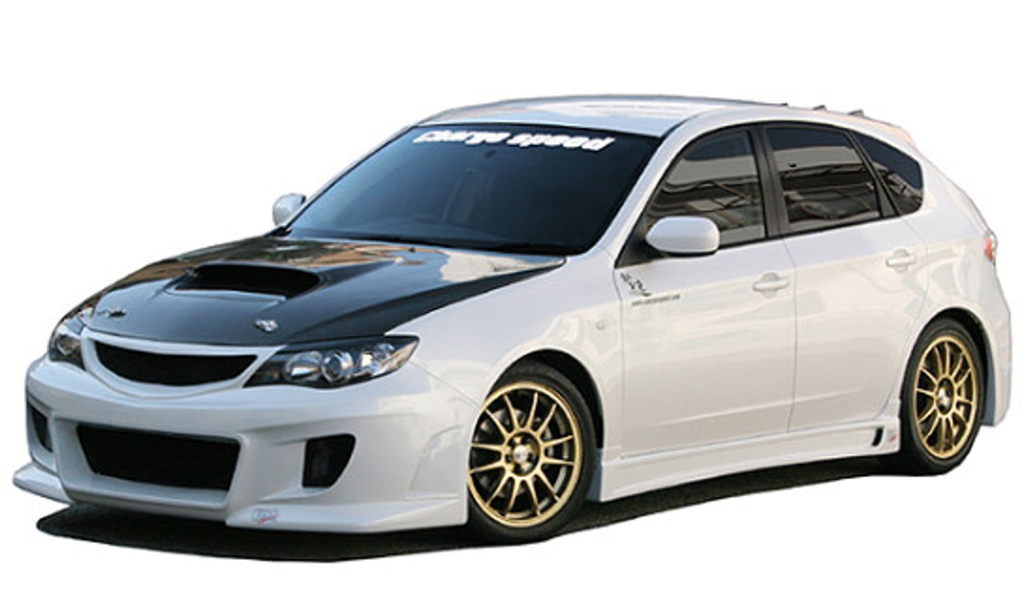 Charge Speed 2008-2011 Subaru Impreza GH NON-STI 5 Doors Hatchback Type-1 Full Bumper Kit