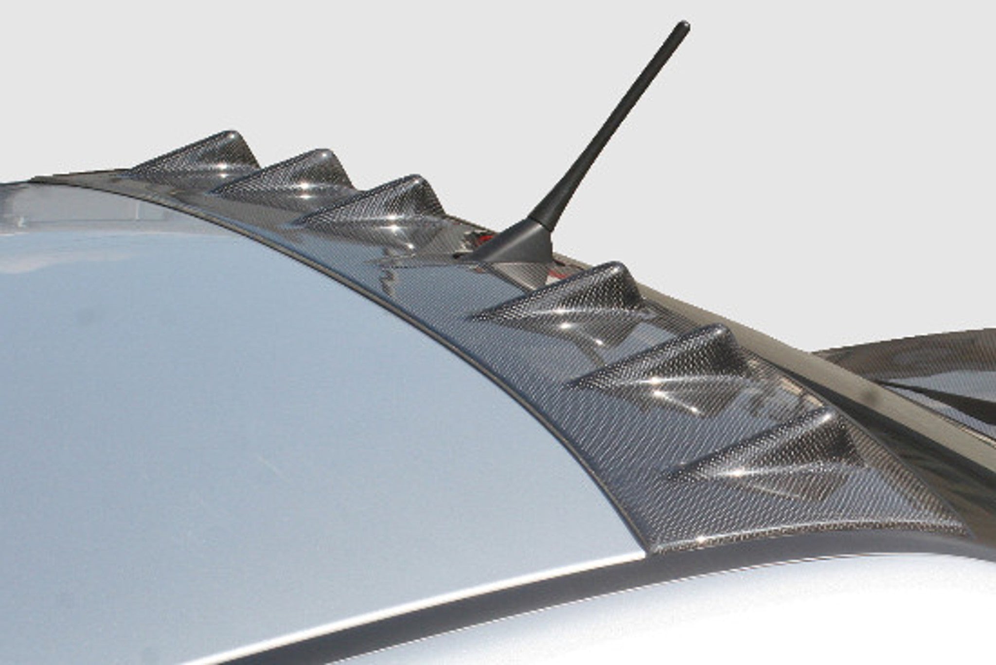 Charge Speed 2002-2007 Mitsubishi Lancer Evo VII, VIII & IX Roof Fin With Antenna Hole FRP