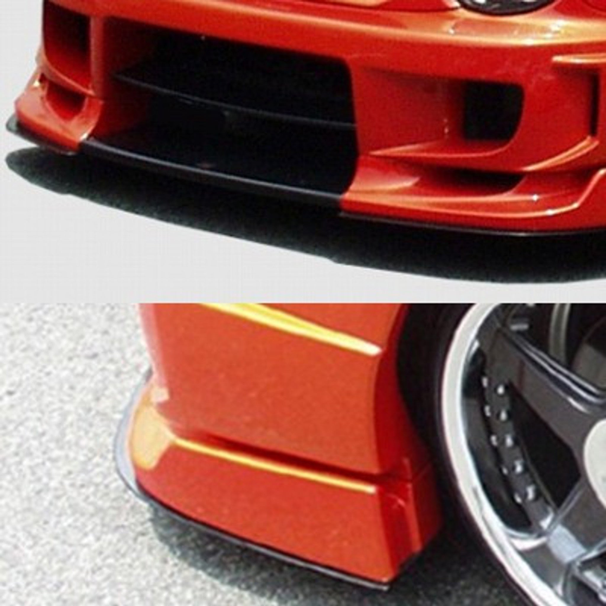 Charge Speed 2002-2007 Subaru WRX Carbon Under Plate for Type-2 Wide Body Front Bumper