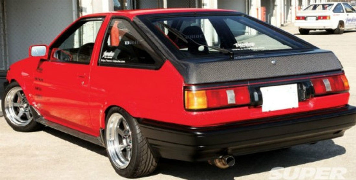 AC770HTC - Advan OEM Design 1984-1987 Toyota Corolla GT-S AE86 Carbon Fiber Hatch