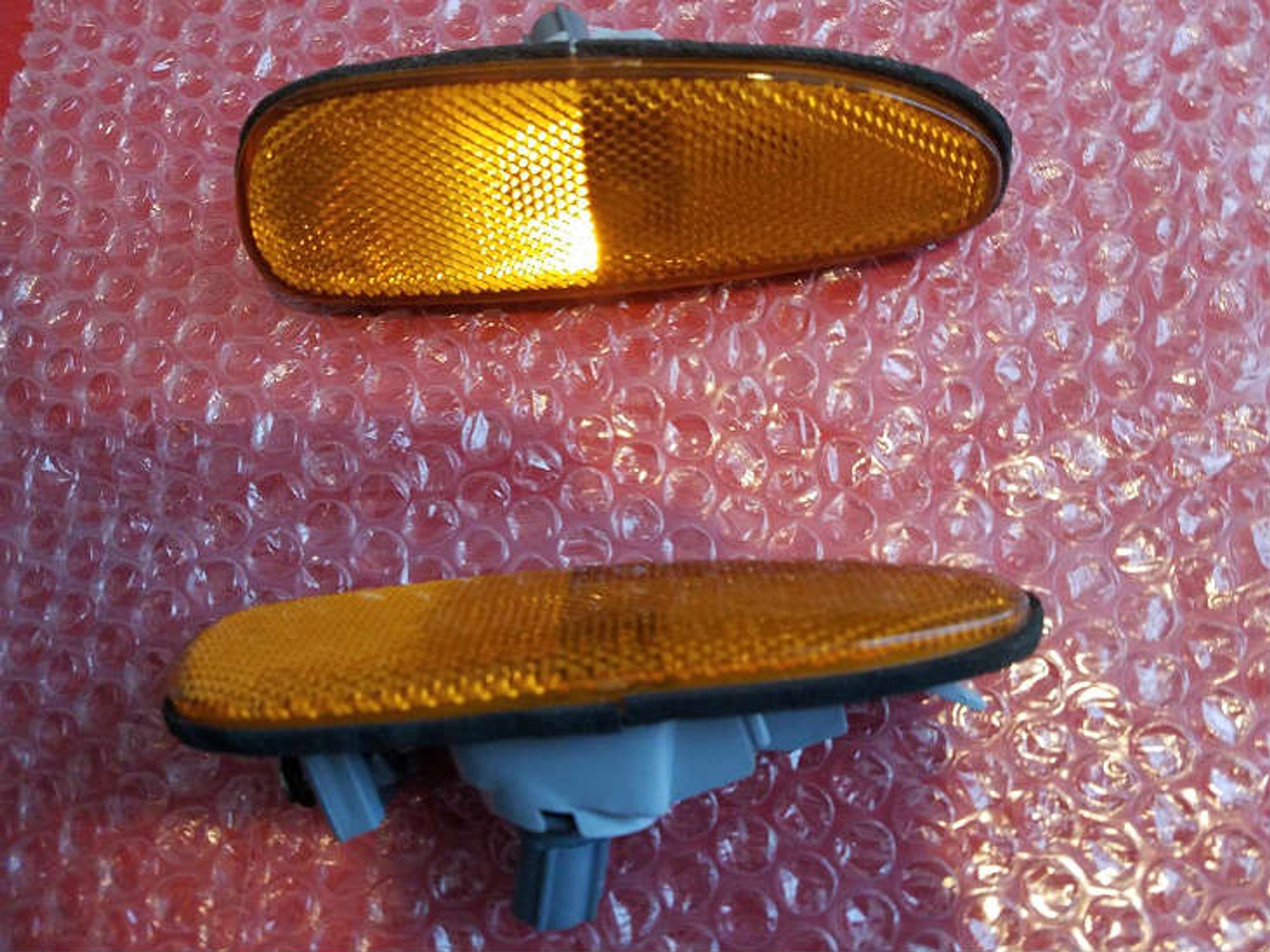 1993-2004 Mazda RX7 JDM Style AMBER Rear Bumper Marker Light for CS Rear Bumper