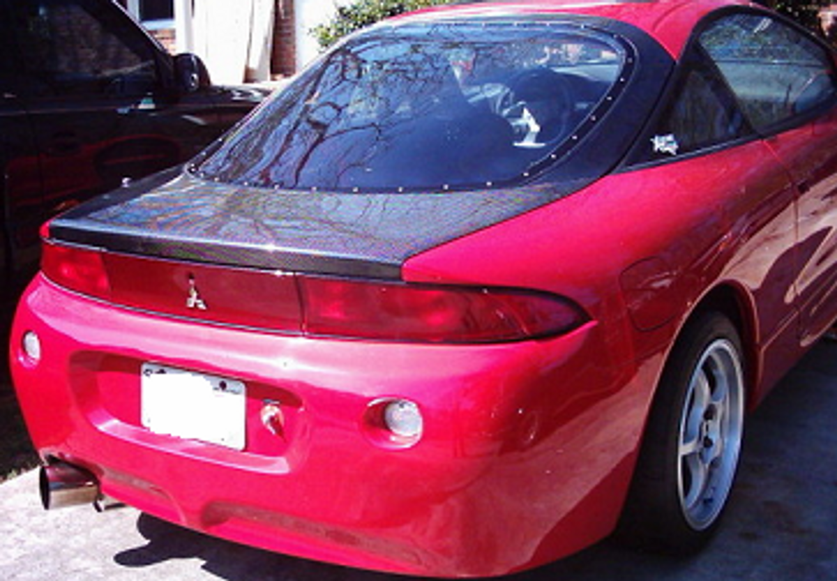AC233HTC - Advan OEM Design 1995-1999 Mitsubishi Eclipse/ Talon Carbon Hatch