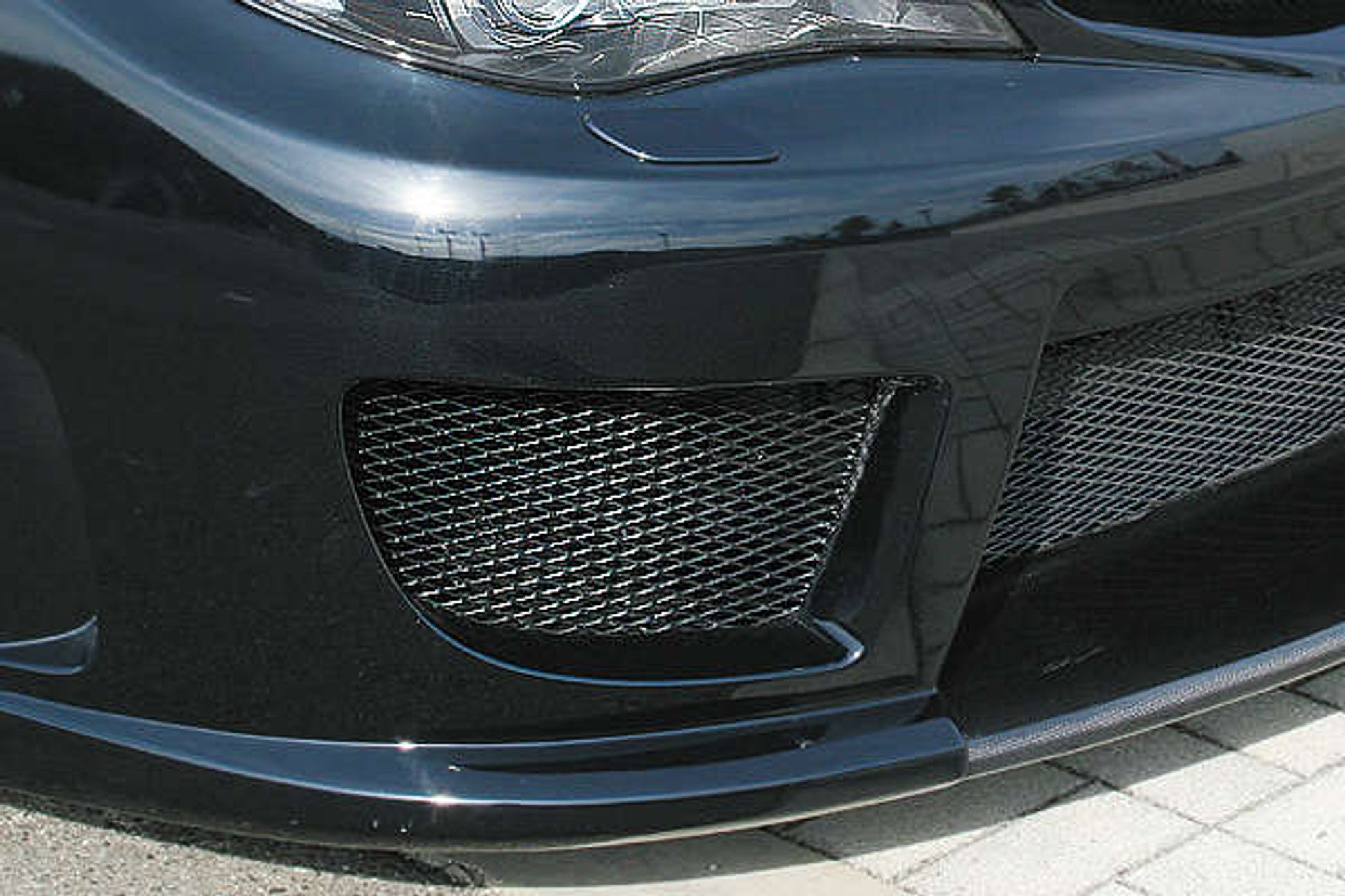 Charge Speed Universal Honey Comb Aluminum Mesh Grill Carbon Black Large