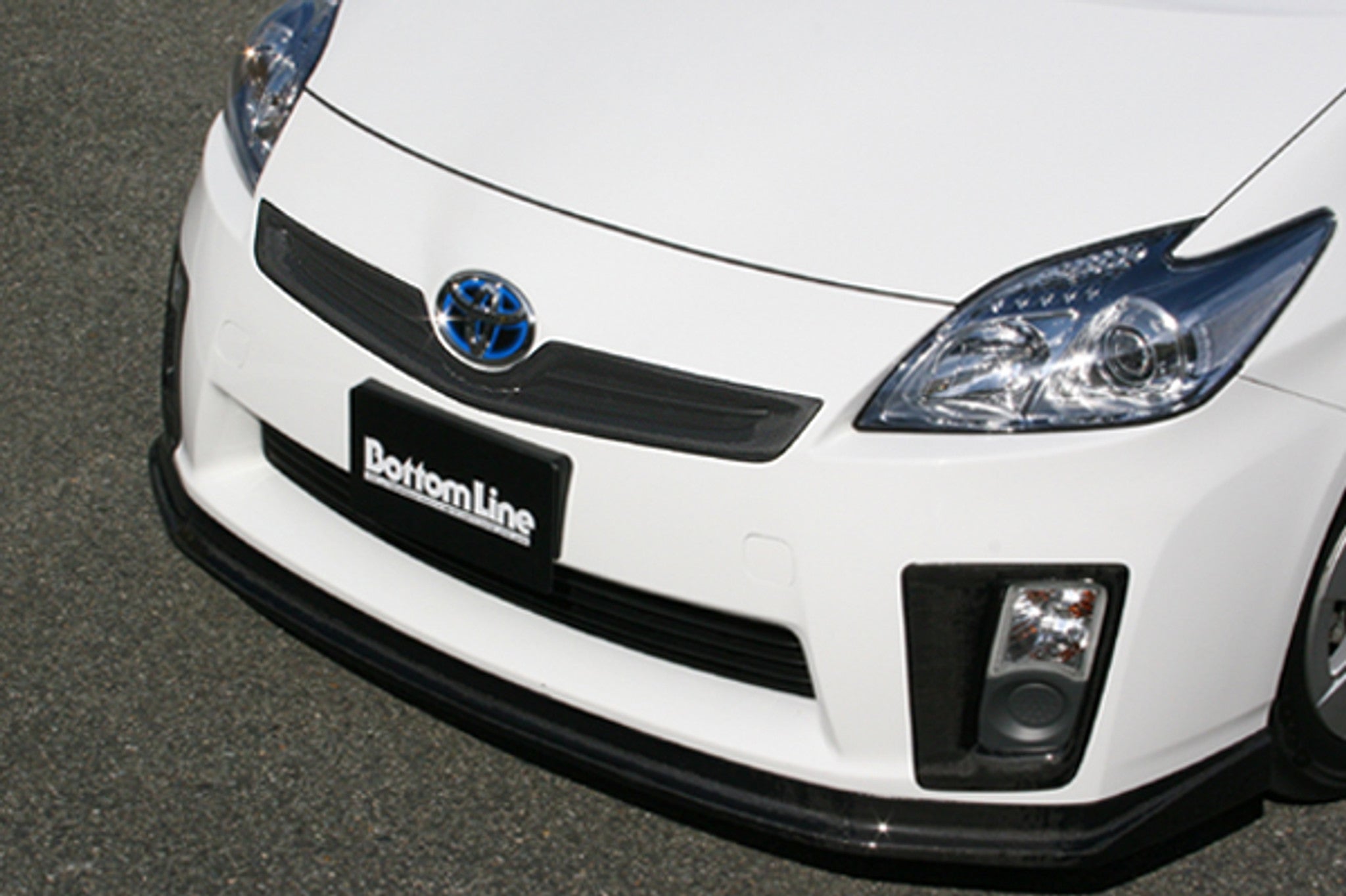 Charge Speed 2010-2011 Toyota Prius Zenki XW30 Bottom Line Front Lip Carbon