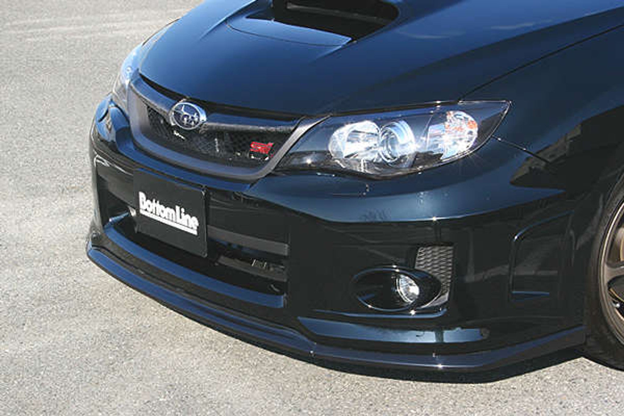 Charge Speed 2011-2014 Subaru WRX STi GR-B/ GV-B Hatchback/ Sedan Bottom Line Type 1 FRP Front Lip for STi