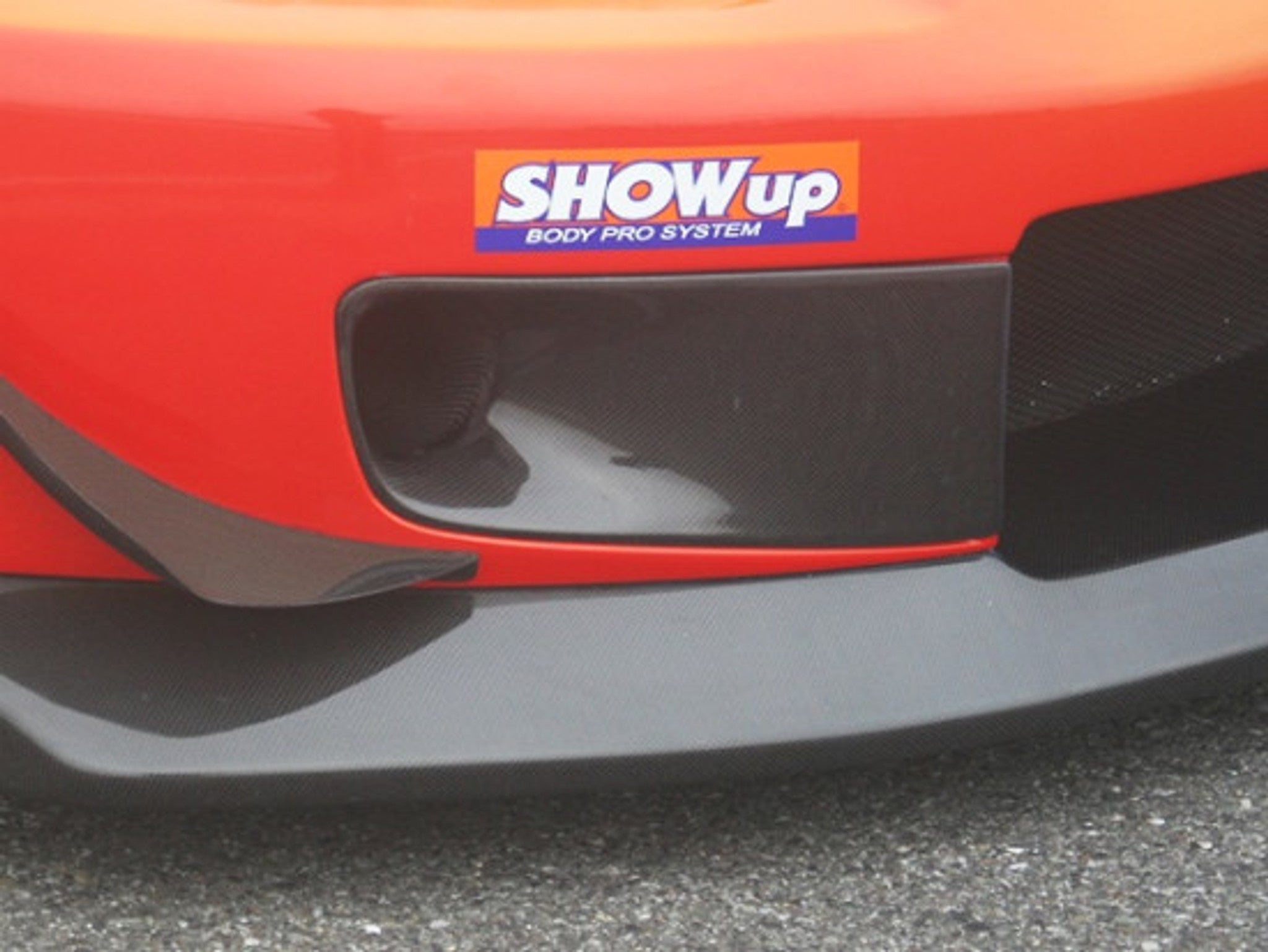 Charge Speed 2000-2009 Honda S2000 AP-1/2 FRP Brake Duct For Charge Speed Front Bumper