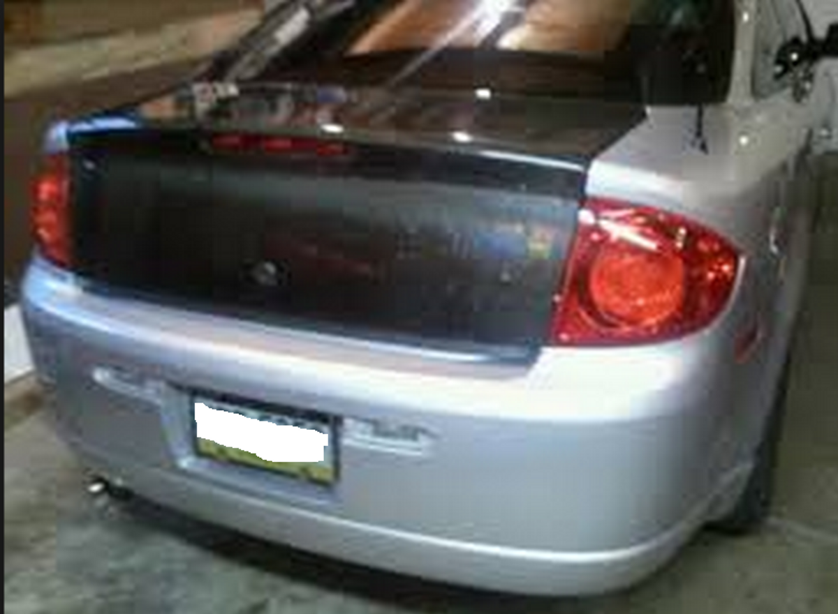 AC634TRC - Advan OEM 2005-2010 Chevy Cobalt Sedan Carbon Trunk