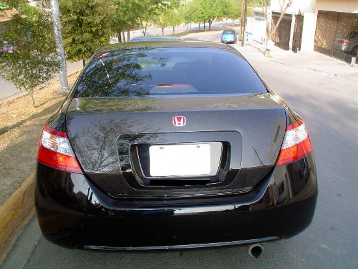 AC223TRC - Advan OEM Design 2006-2011 Honda Civic Coupe Carbon Fiber Trunk