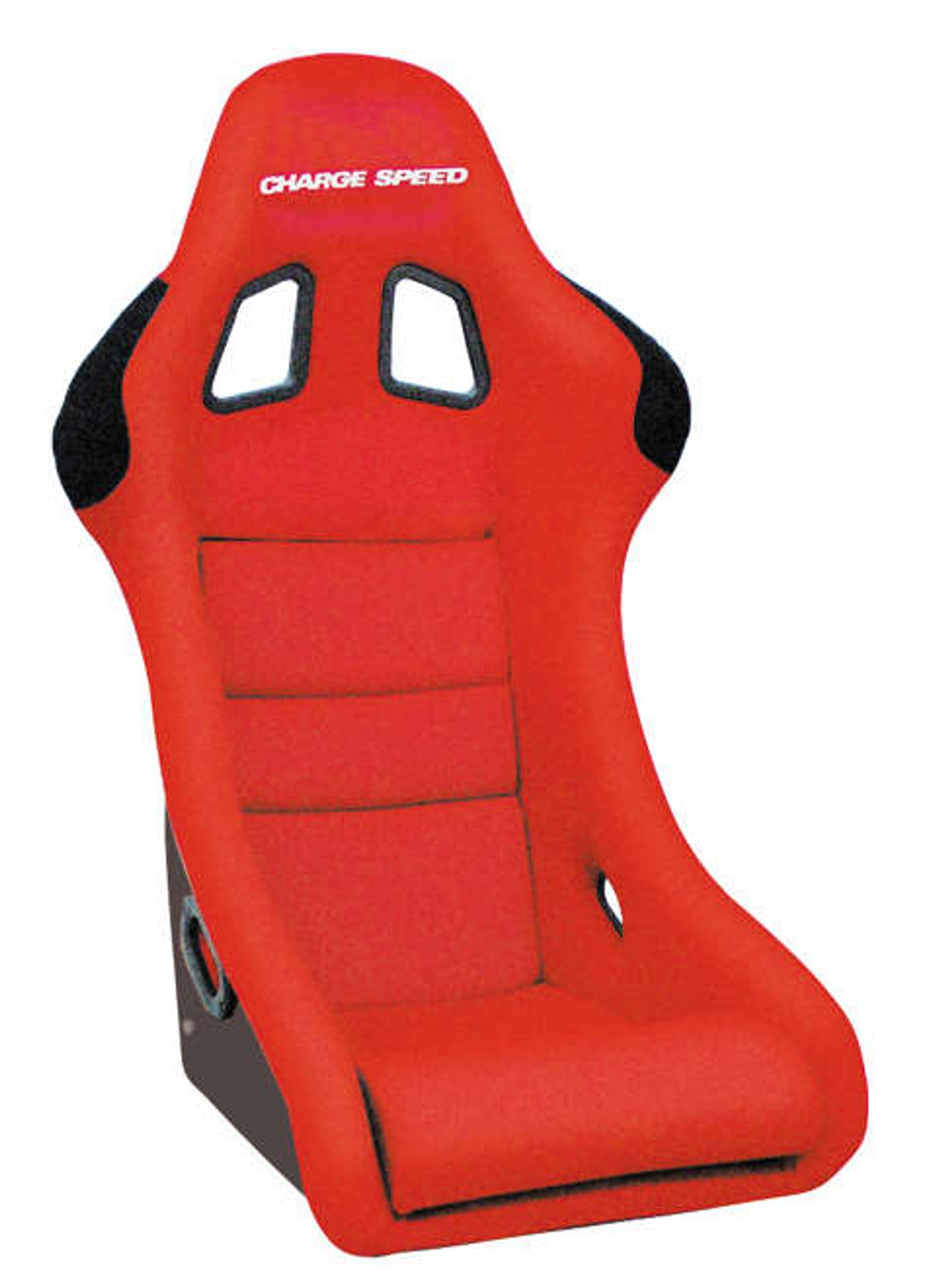 Charge Speed Bucket Racing Seat Shark Type FRP Red