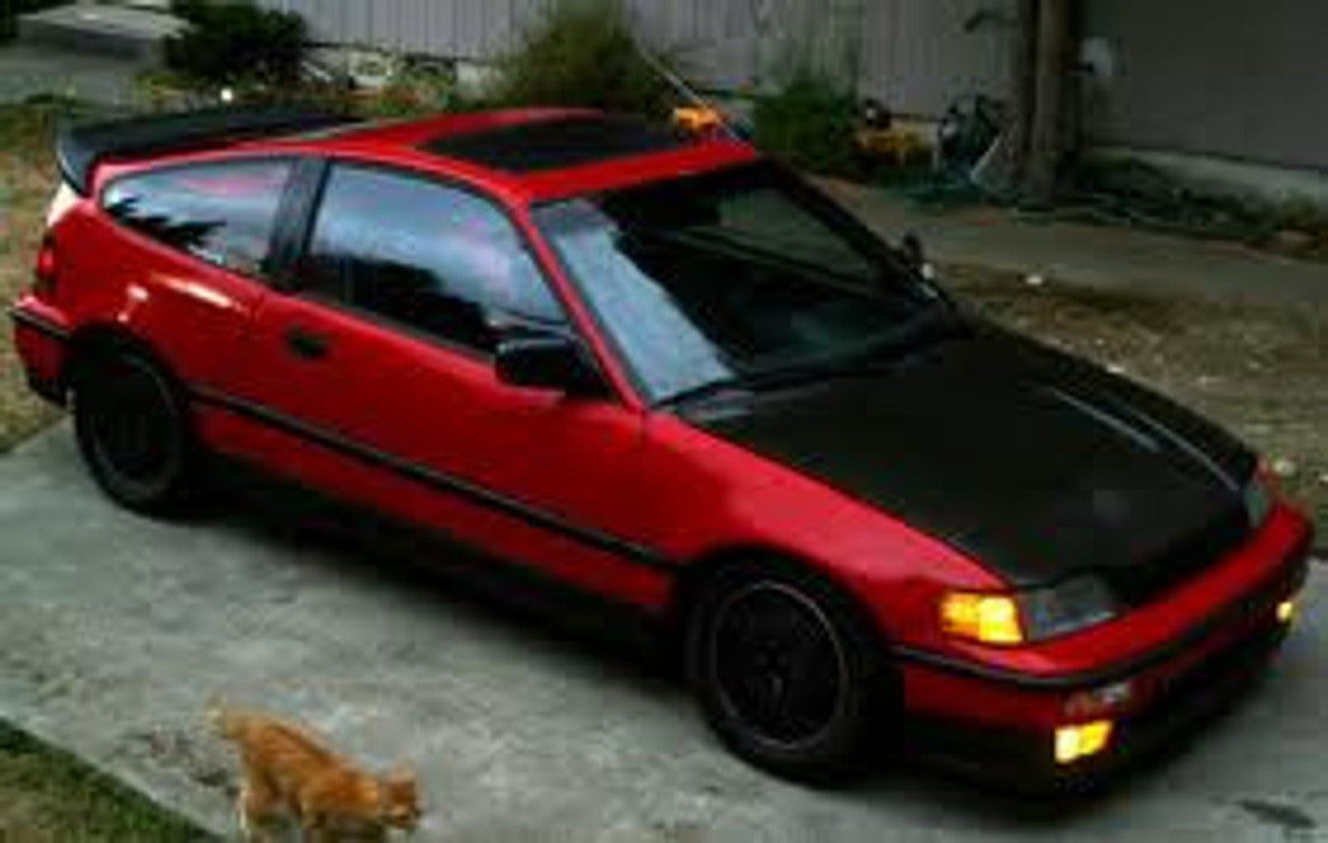 AC311HCZC - Advan ZC Design 1988-1991 Honda Civic/ CRX Carbon Fiber Hood