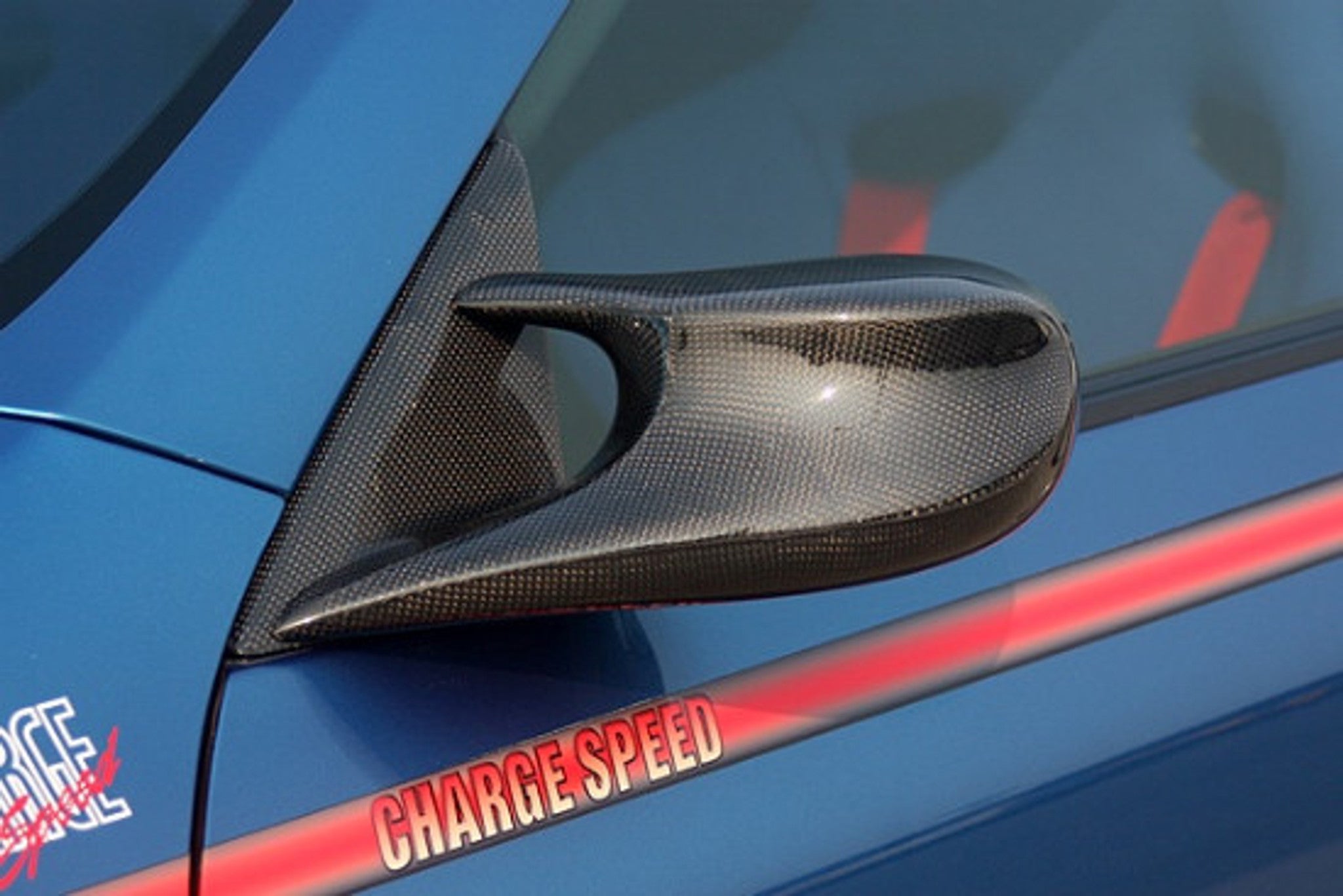 Charge Speed 2003-2007 Infiniti G-35 Coupe Carbon Aero Mirror