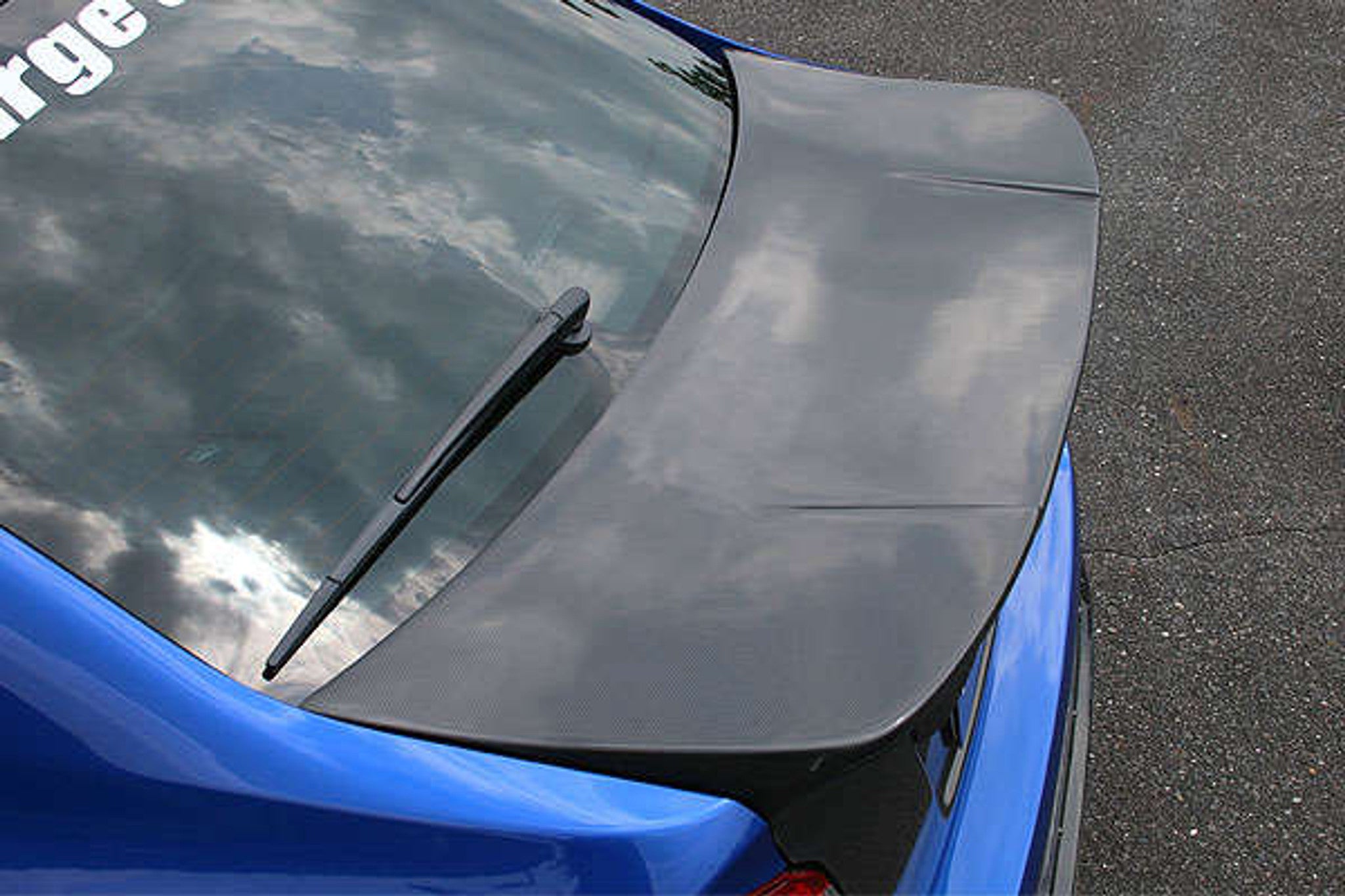 Charge Speed 2015-2021 Subaru WRX STi 4 Doors Sedan VA-B-C FRP Aero Trunk with Integrated Rear Spoiler & Finisher