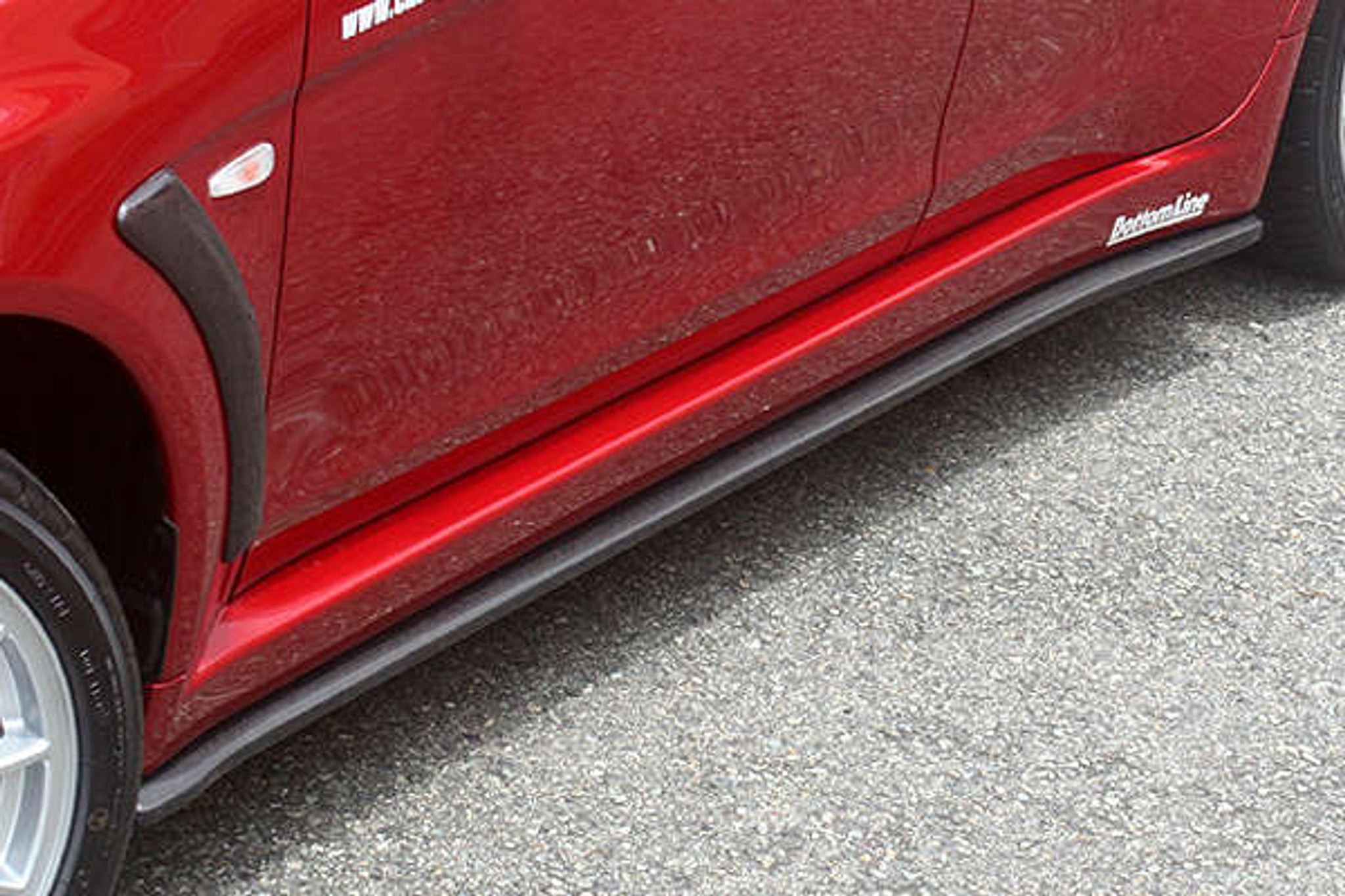 Charge Speed 2011-2017 Mitsubishi Lancer Evo X Bottom Line Type-1 Side Skirts FRP