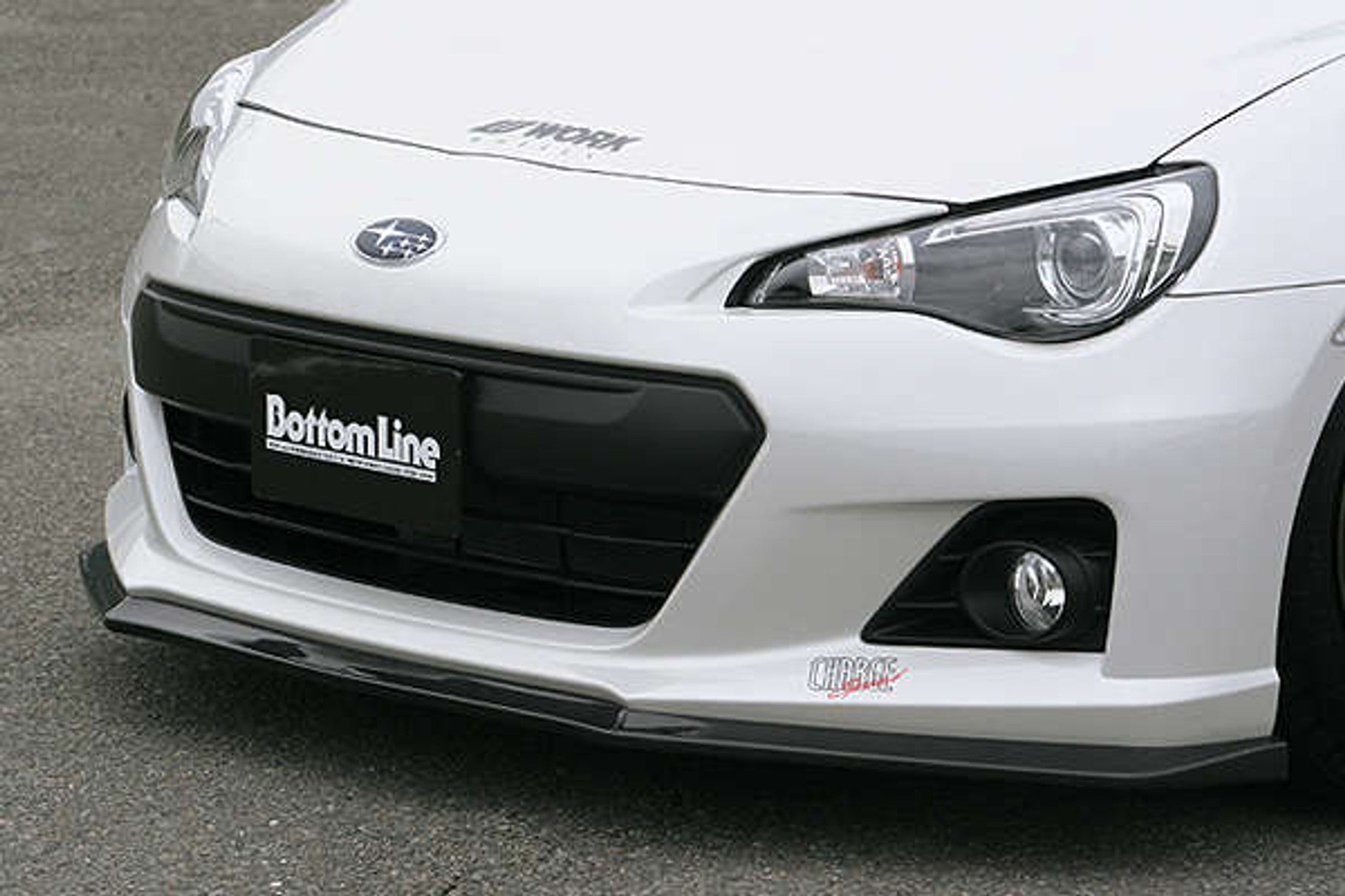 Charge Speed 2013-2016 Subaru BR-Z ZC-6 Zenki Model Bottom Lines Type 1 FRP Front Lip