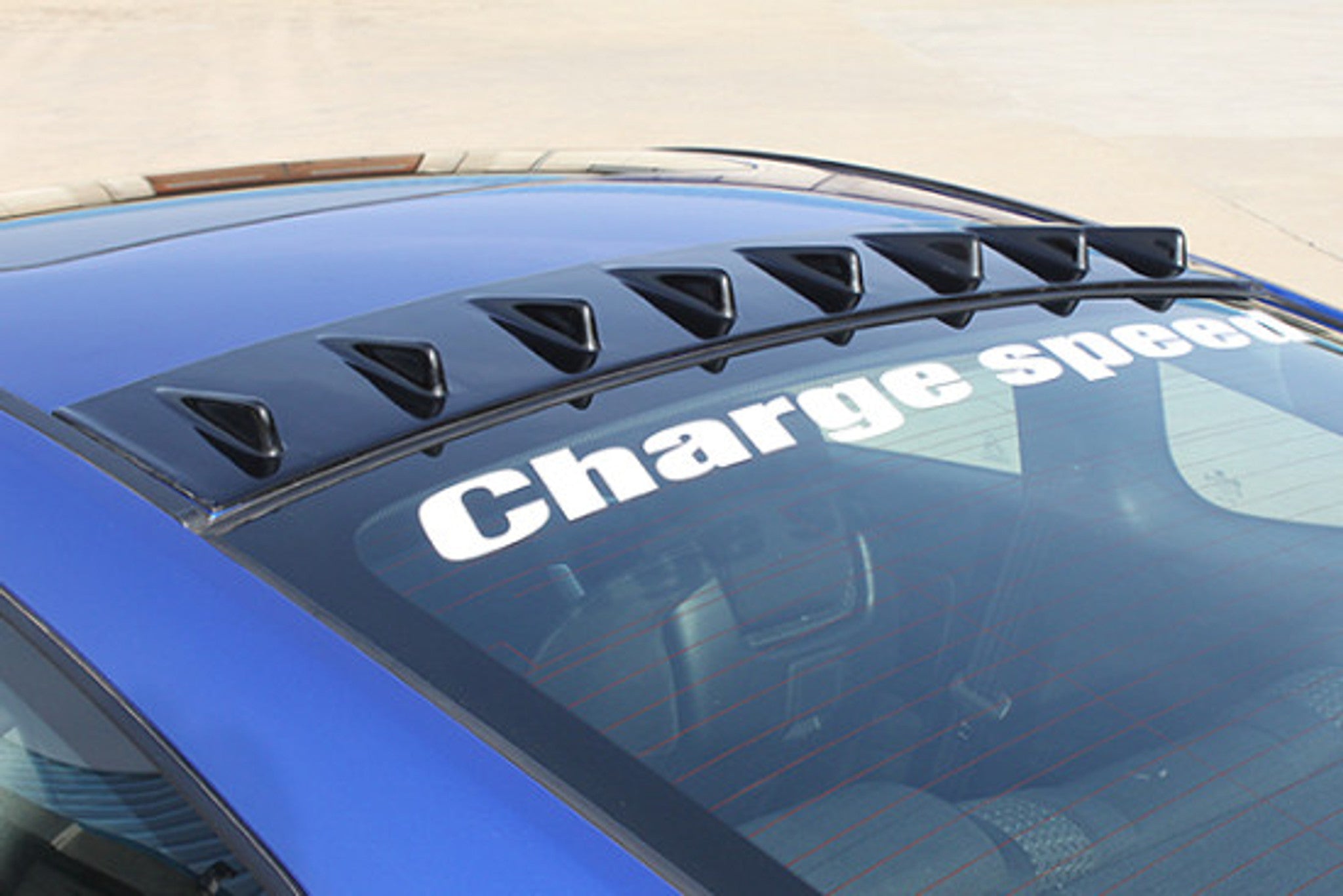 Charge Speed 2009-2012 Hyundai Genesis Coupe Roof Fin Carbon