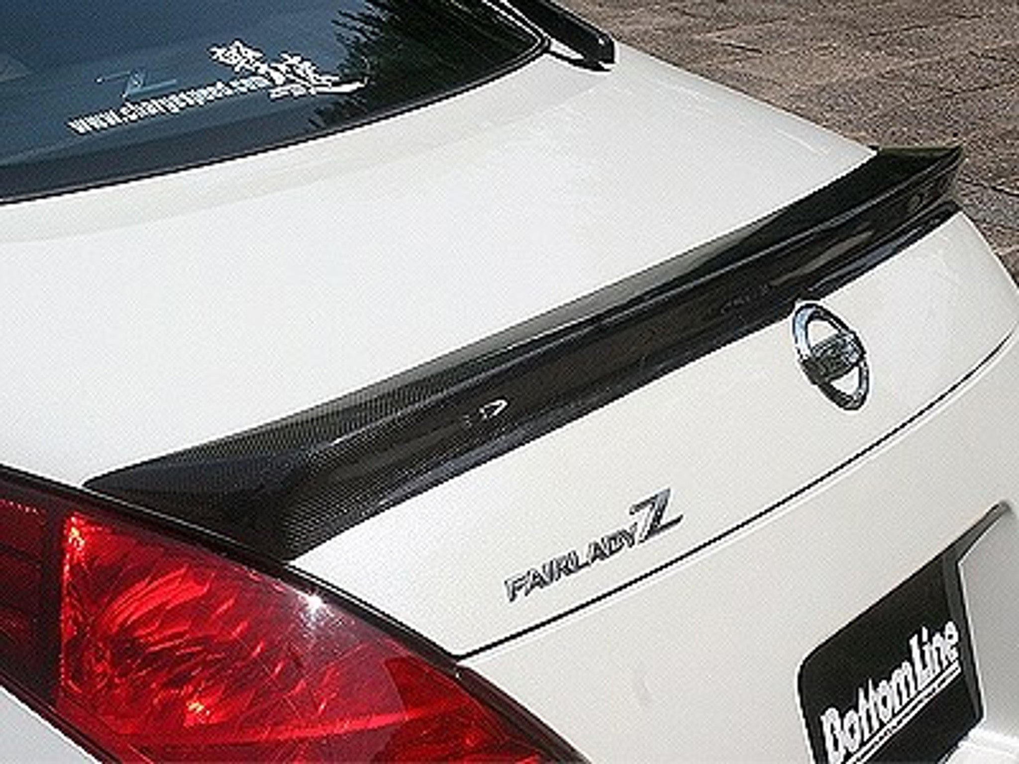 Charge Speed 2003-2008 Nissan 350Z Rear Spoiler Carbon