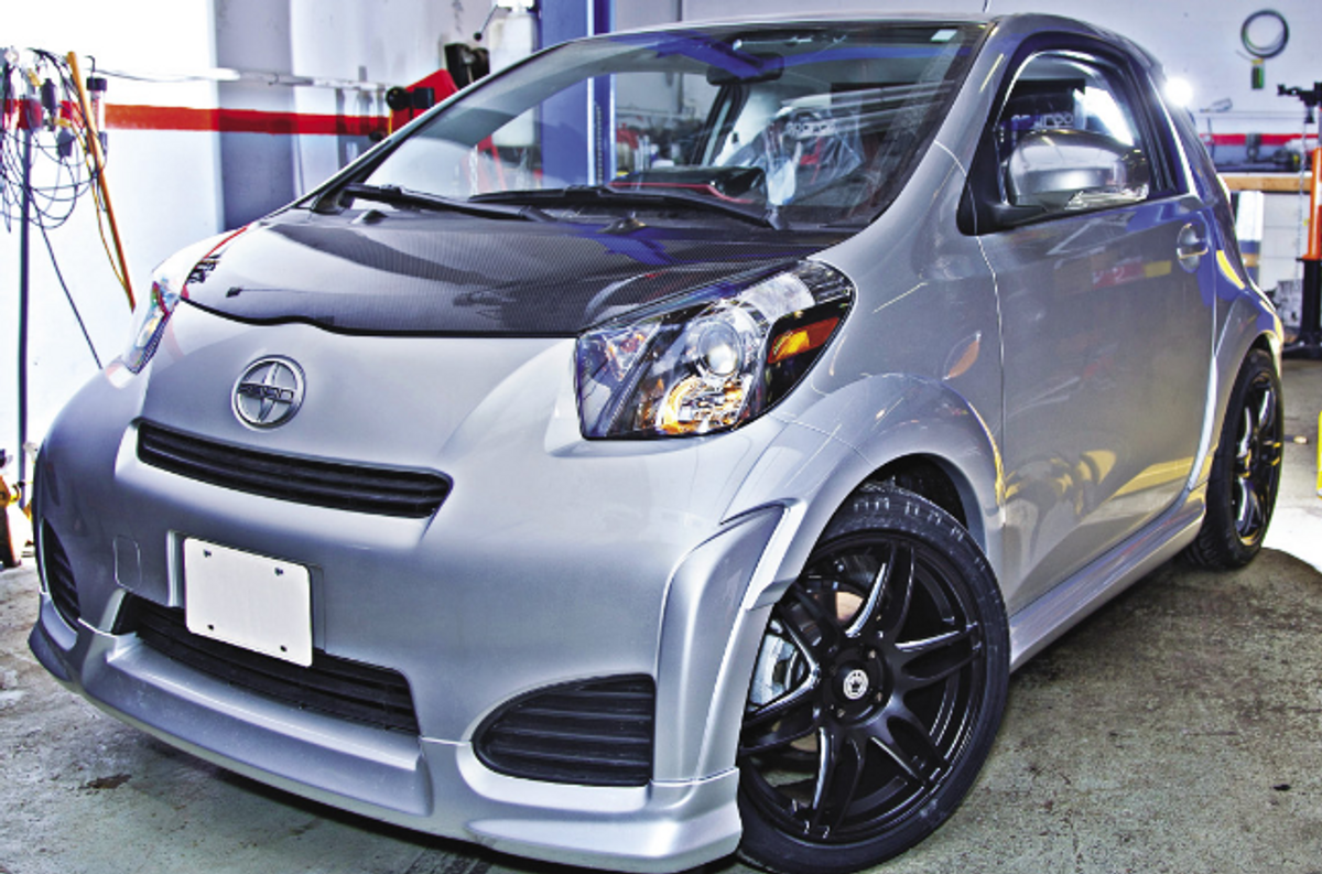 AC7006HC - Advan OEM Design 2012-2015 Scion iQ Carbon Hood