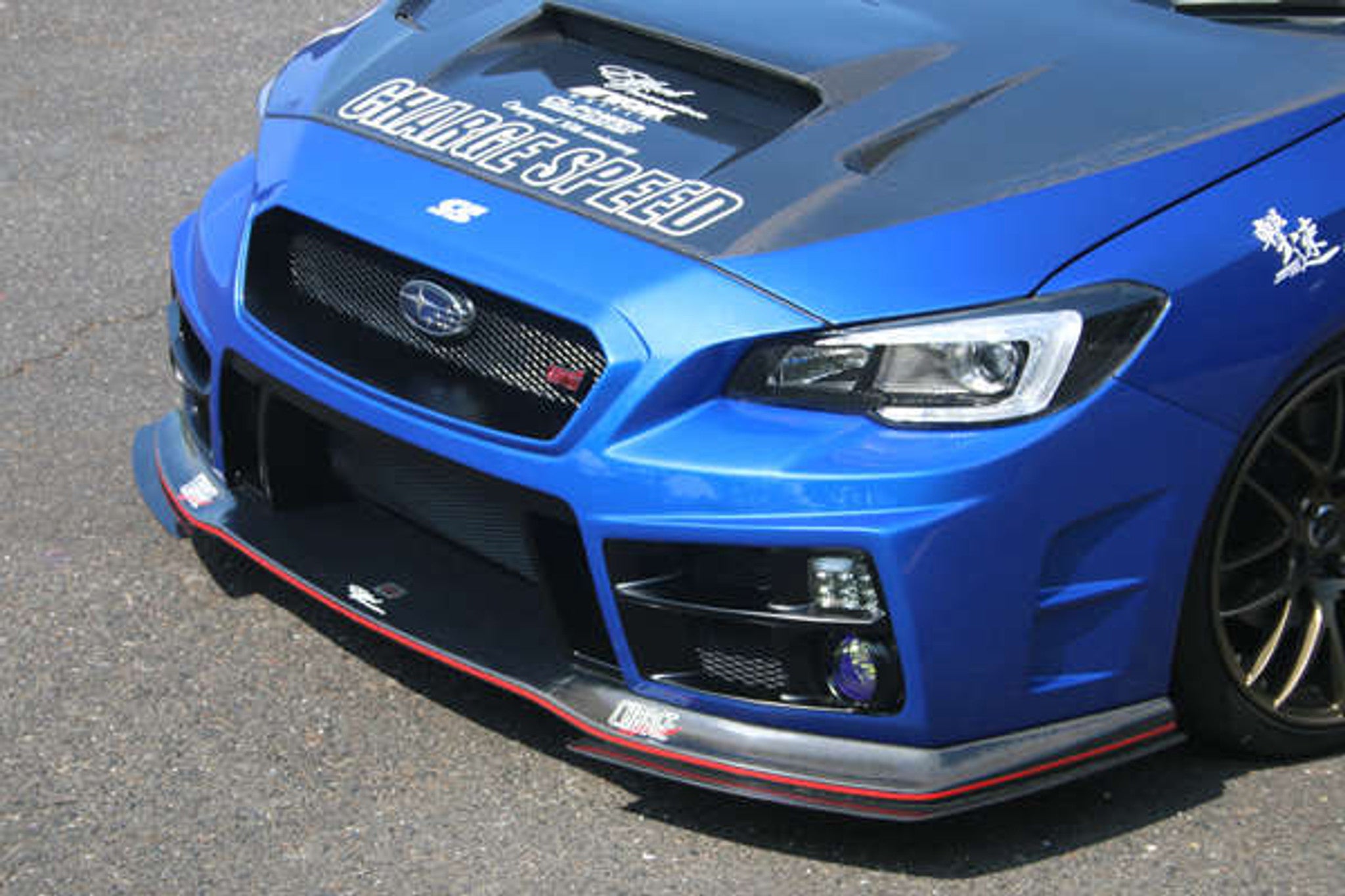Charge Speed 2015-2021 Subaru WRX/ STi VA S4 Type-2A Front Bumper with CARBON FRONT LIP