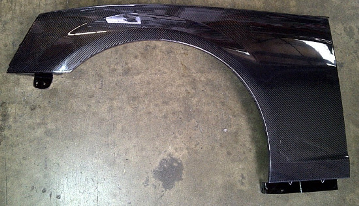 AC639FFC - Advan OEM Design 2010-2013 Chevy Camaro Carbon Fiber Front Fenders