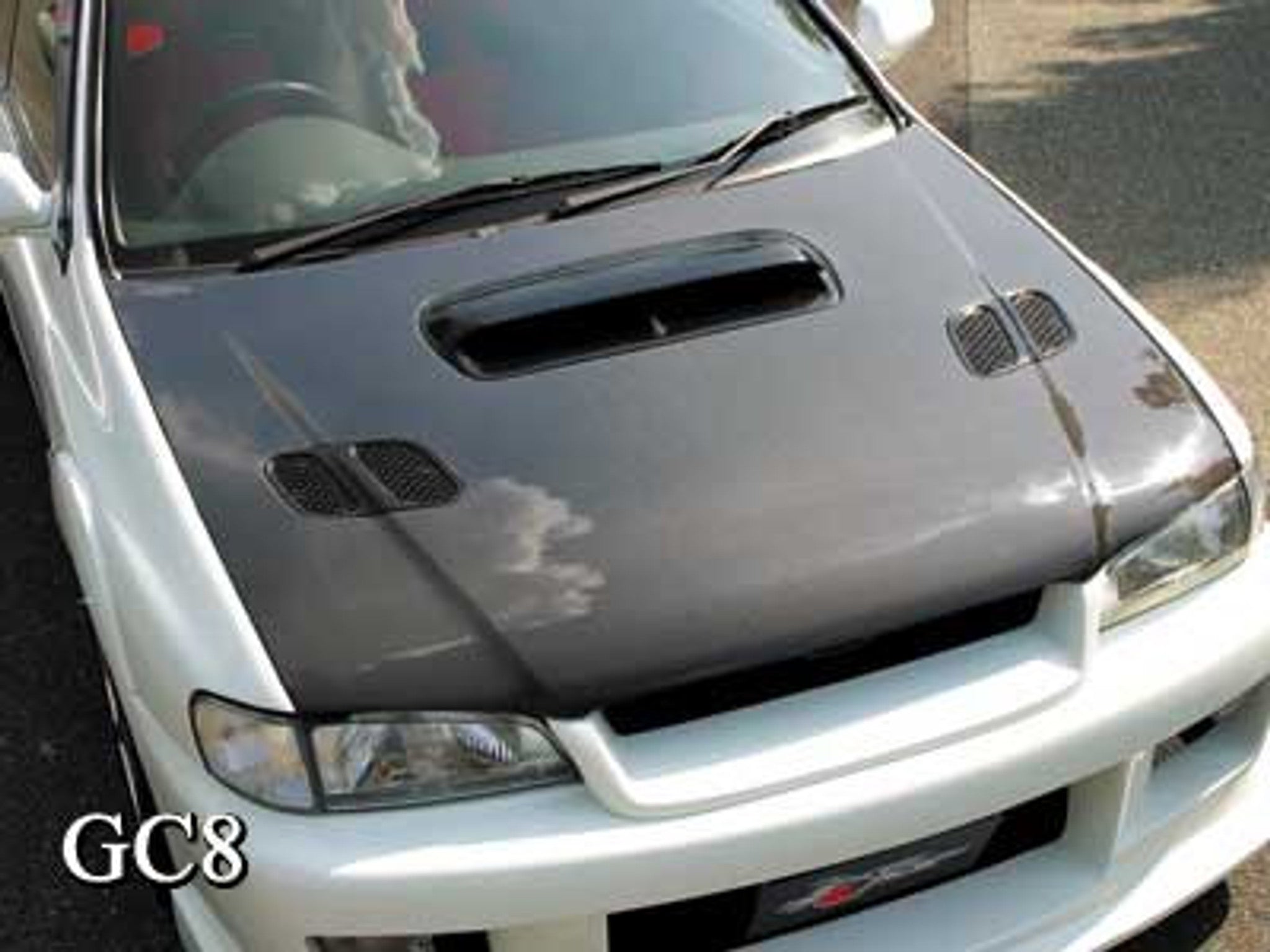 Charge Speed 1995-2001 Subaru Impreza WRX GC-8 Carbon OEM Hood