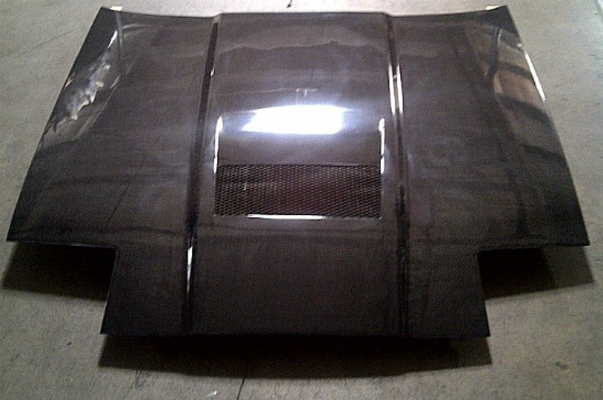 AC868HCI - Advan Intruder Design 1986-1992 Toyota Supra MK-III Intruder Carbon Hood