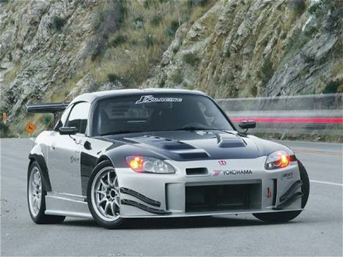 AC330HCM - Advan M-Tech Design 2000-2009 Honda S2000 Carbon Fiber Hood