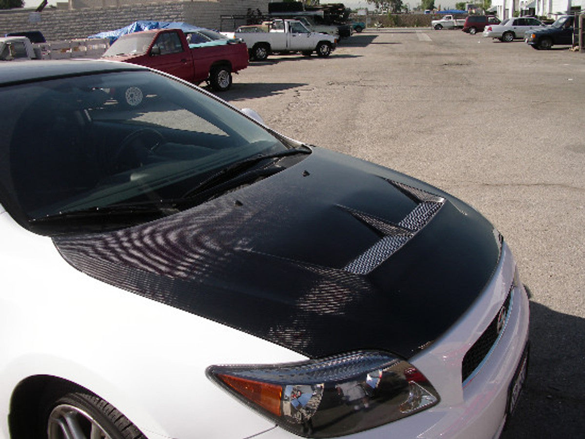 AC792HCI - Advan Intruder Design 2005-2010 Scion tC Carbon Fiber Hood