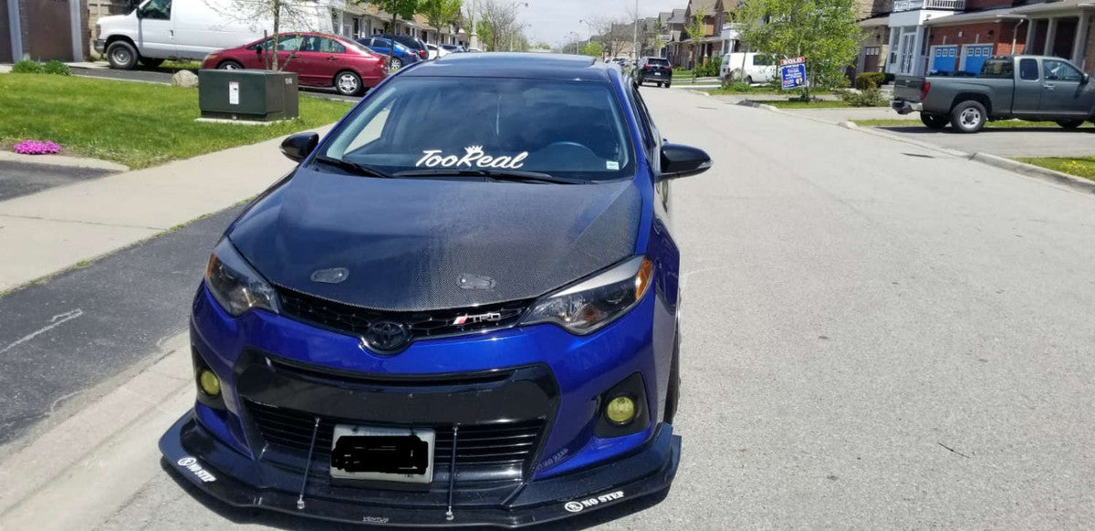 AC782HC - Advan OEM Design 2014-2019 Toyota Corolla Carbon Hood